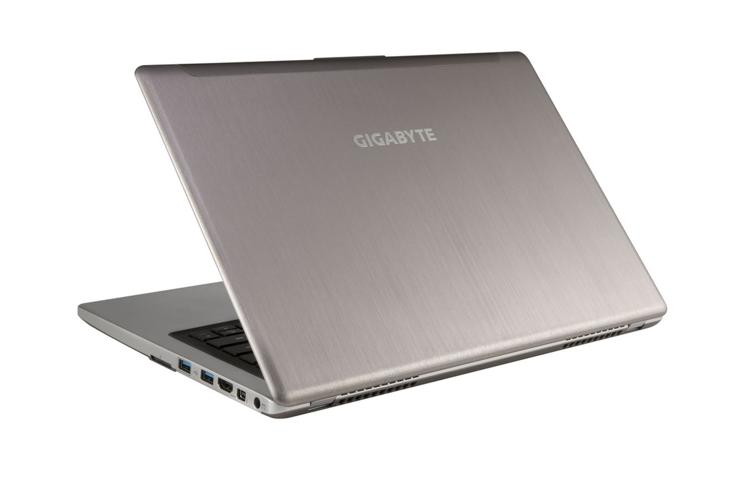 Gigabyte U2442 ultrabook and P2542G gaming notebook press images