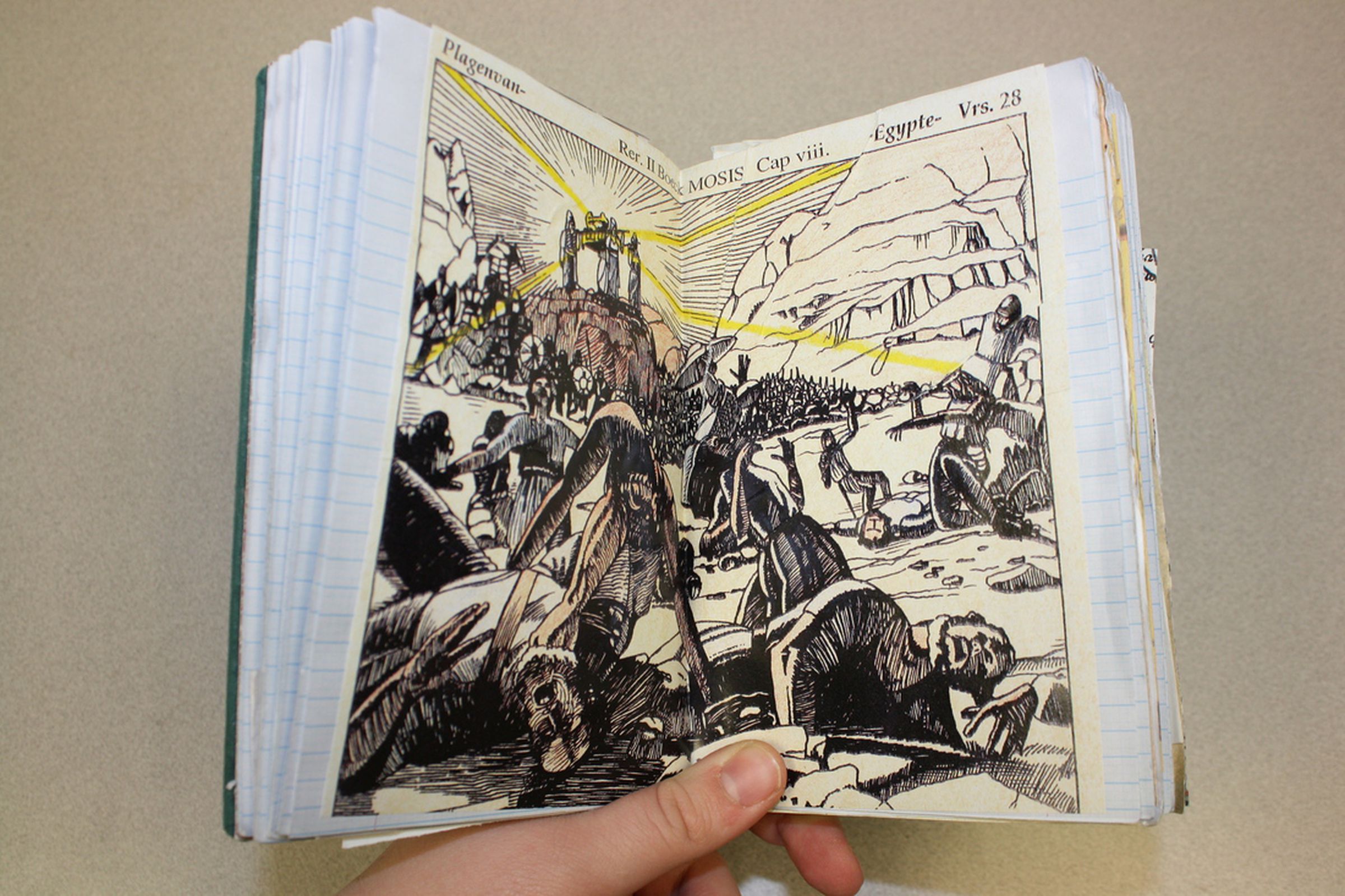 Pictures of mysterious 'Indiana Jones' notebook