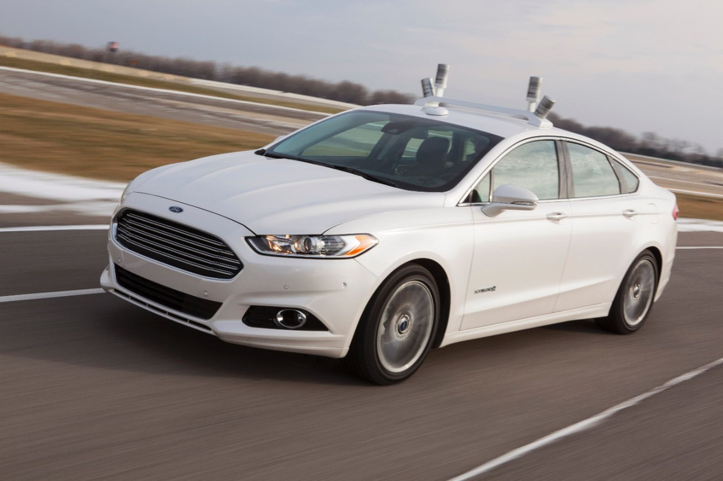 Ford Fusion Hybrid research vehicle press images