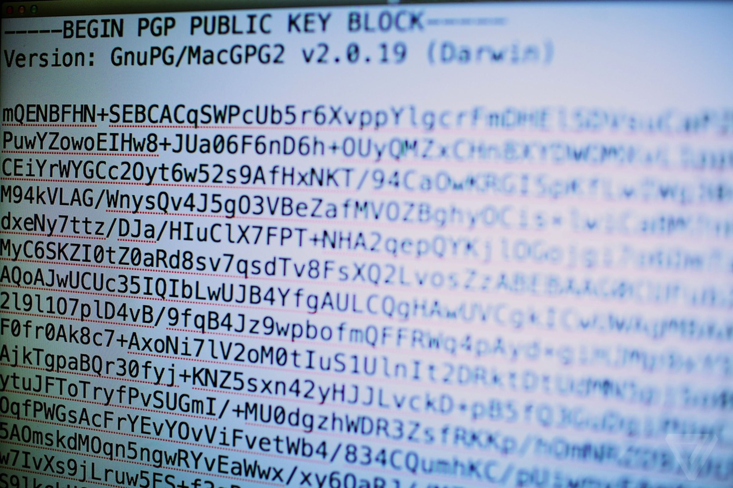 PGP encryption key