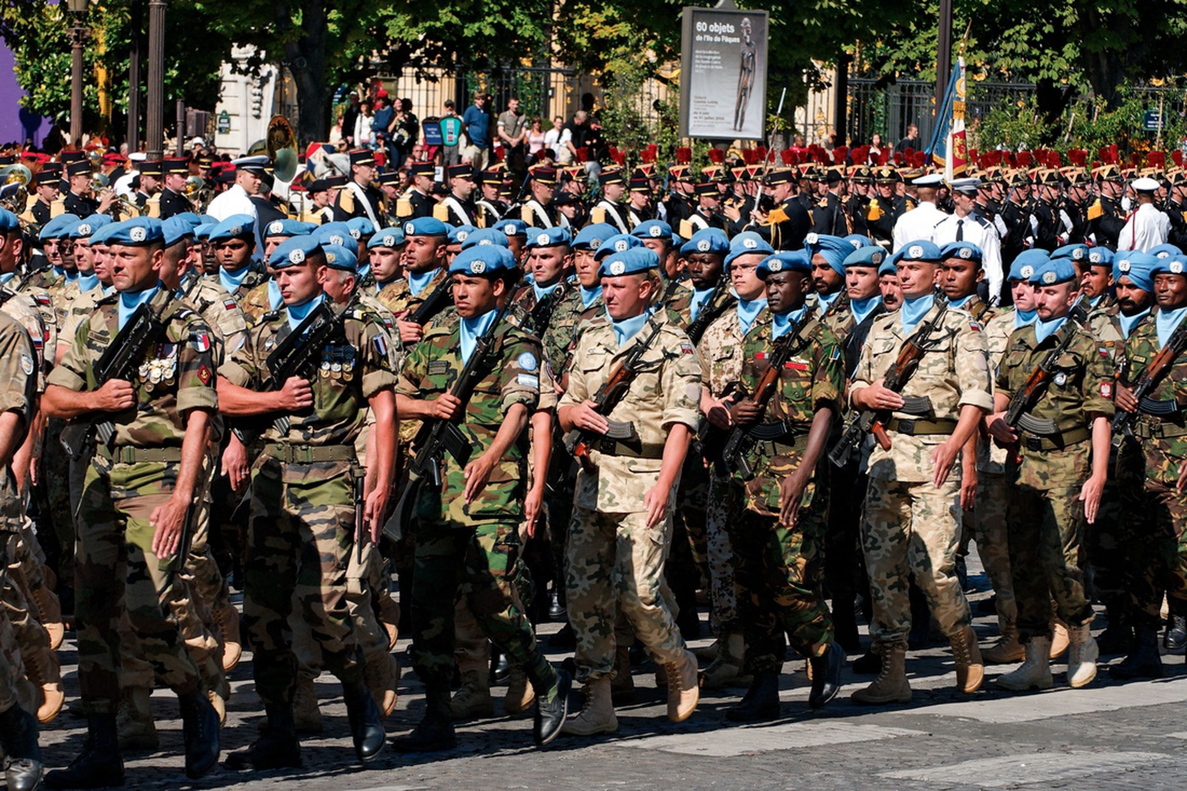 UN Peacekeepers paris (wikimedia)
