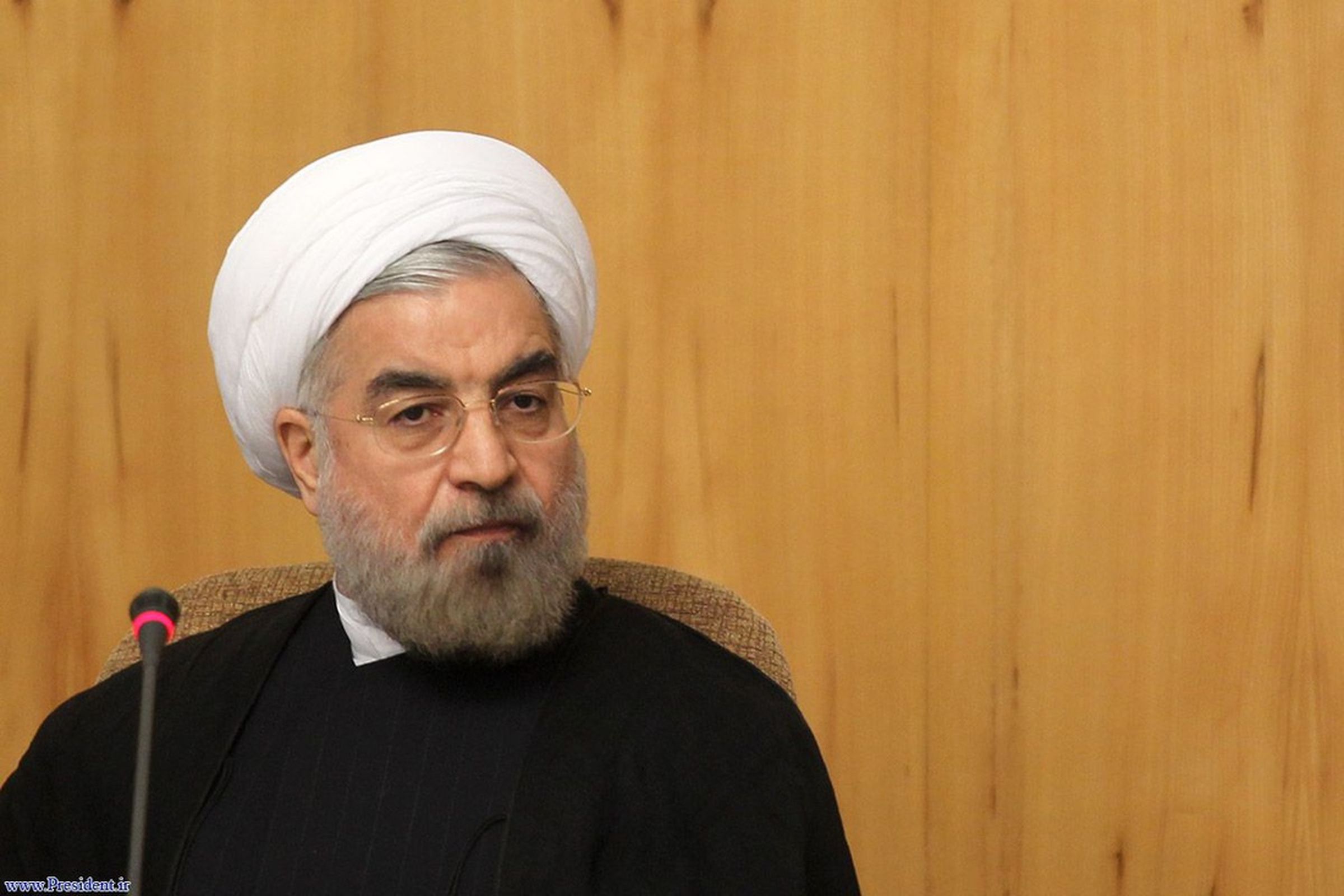 Iran President Hassan Rouhani (via president.ir)