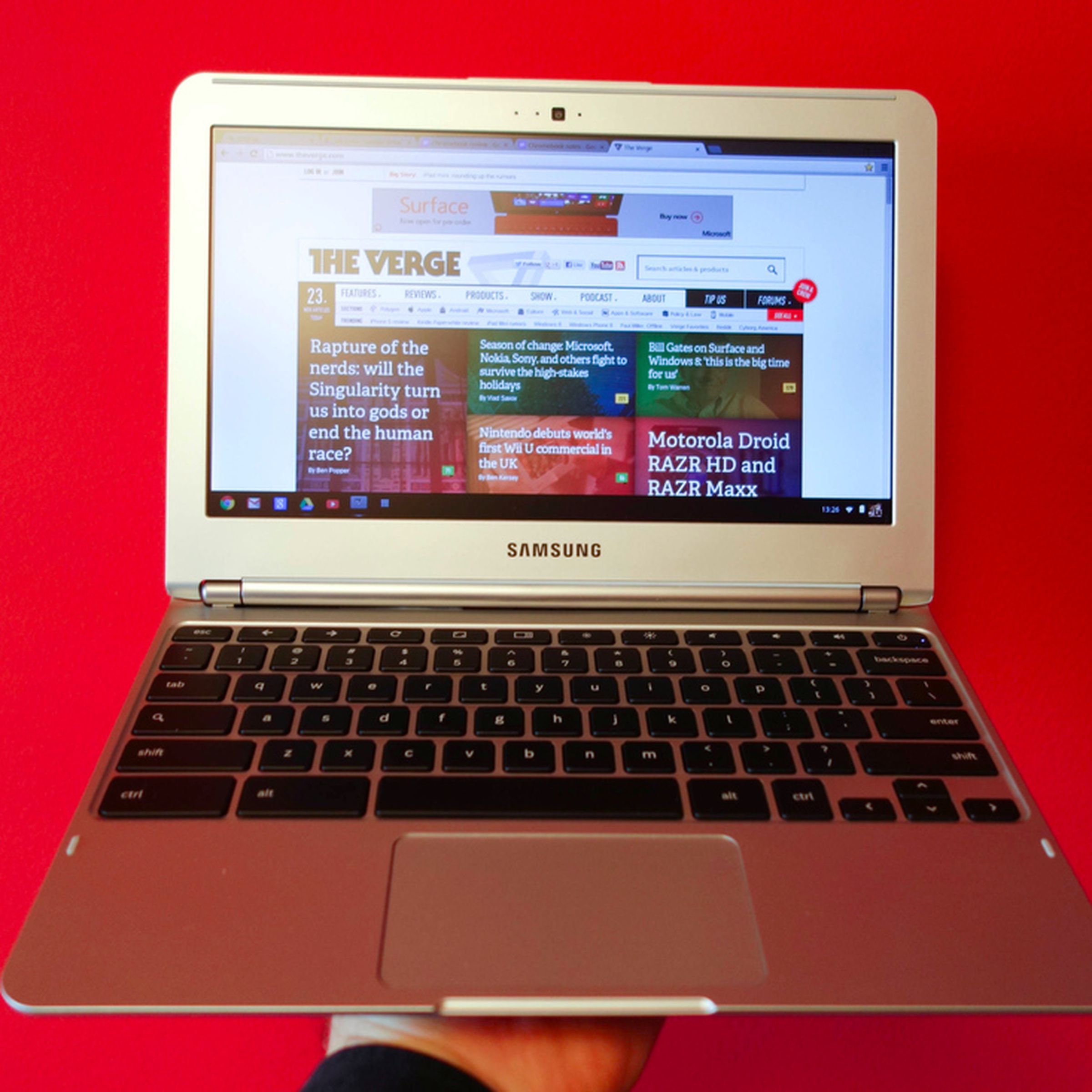 Gallery Photo: Samsung Chromebook review