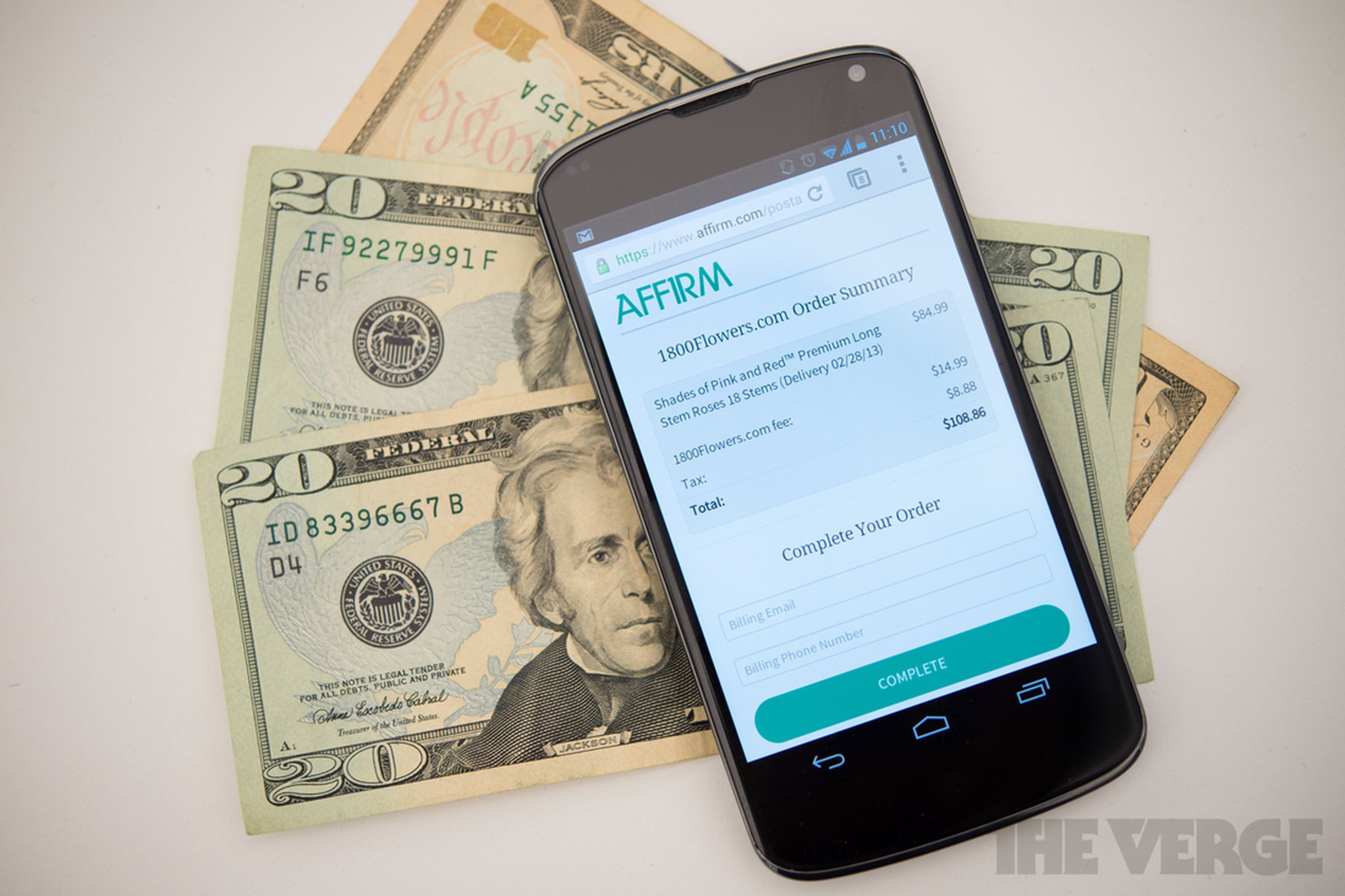 Affirm mobile payment (STOCK)