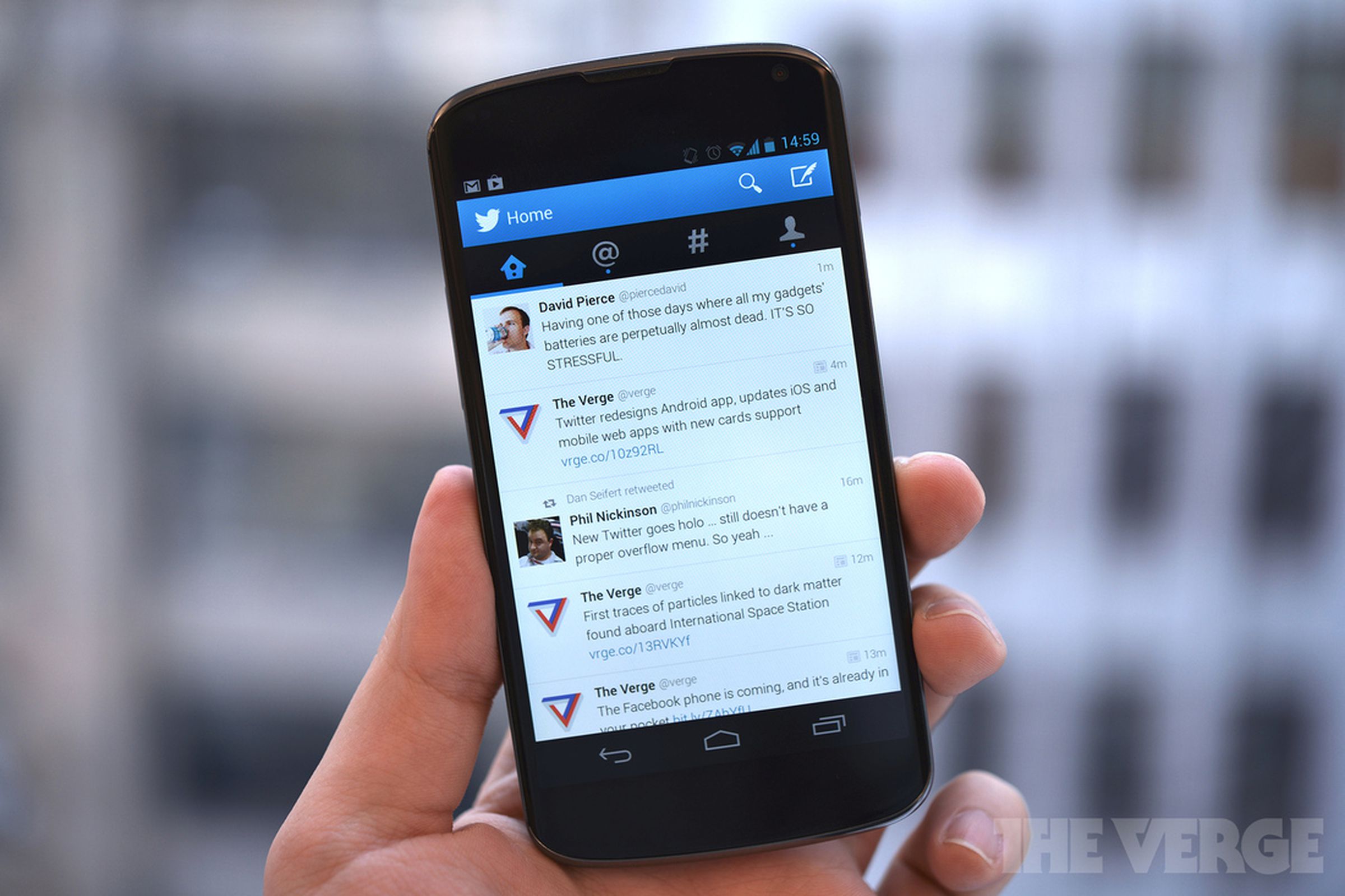 Twitter Android 4.0 App Update
