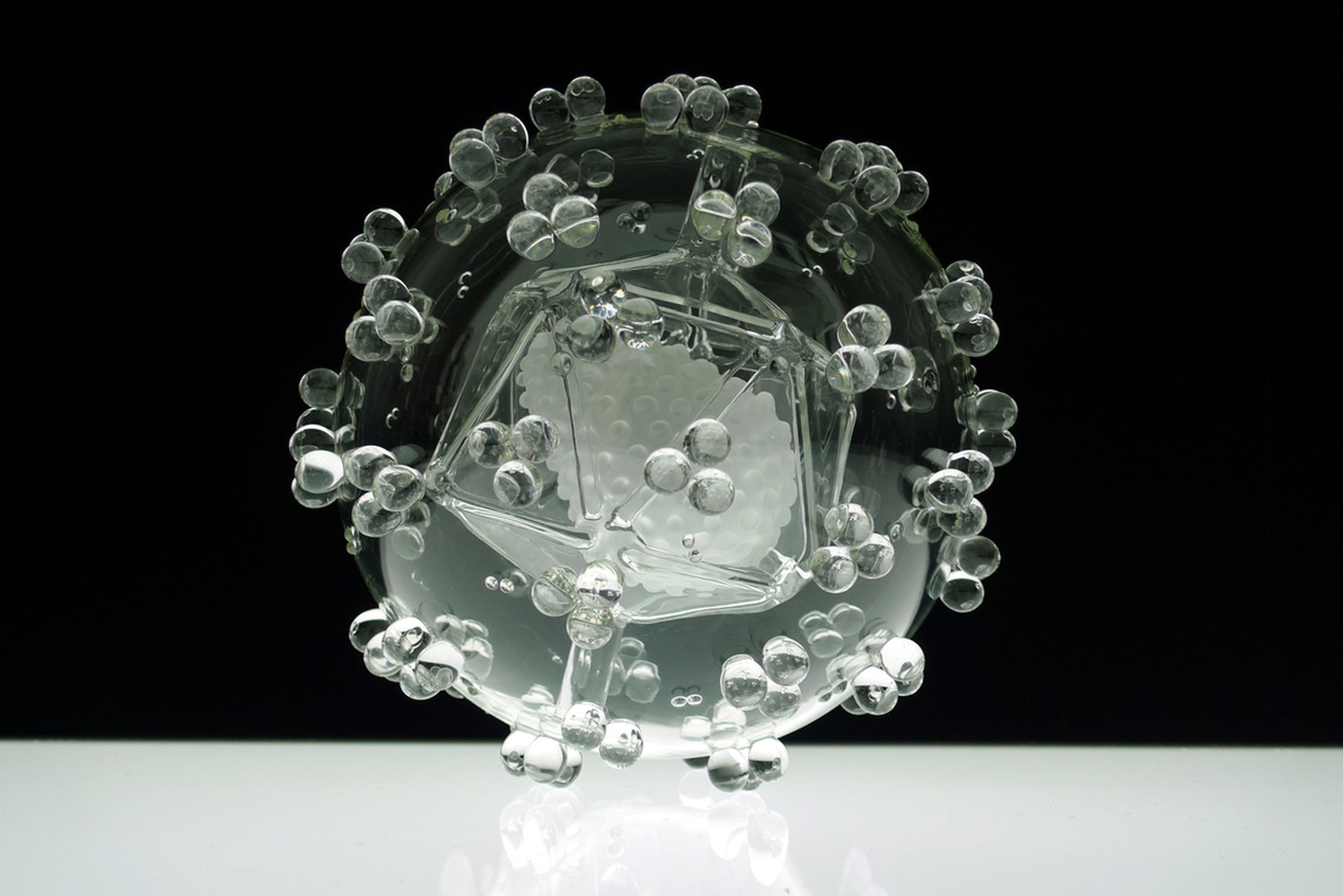 Luke Jerram 'Glass Microbiology' photos