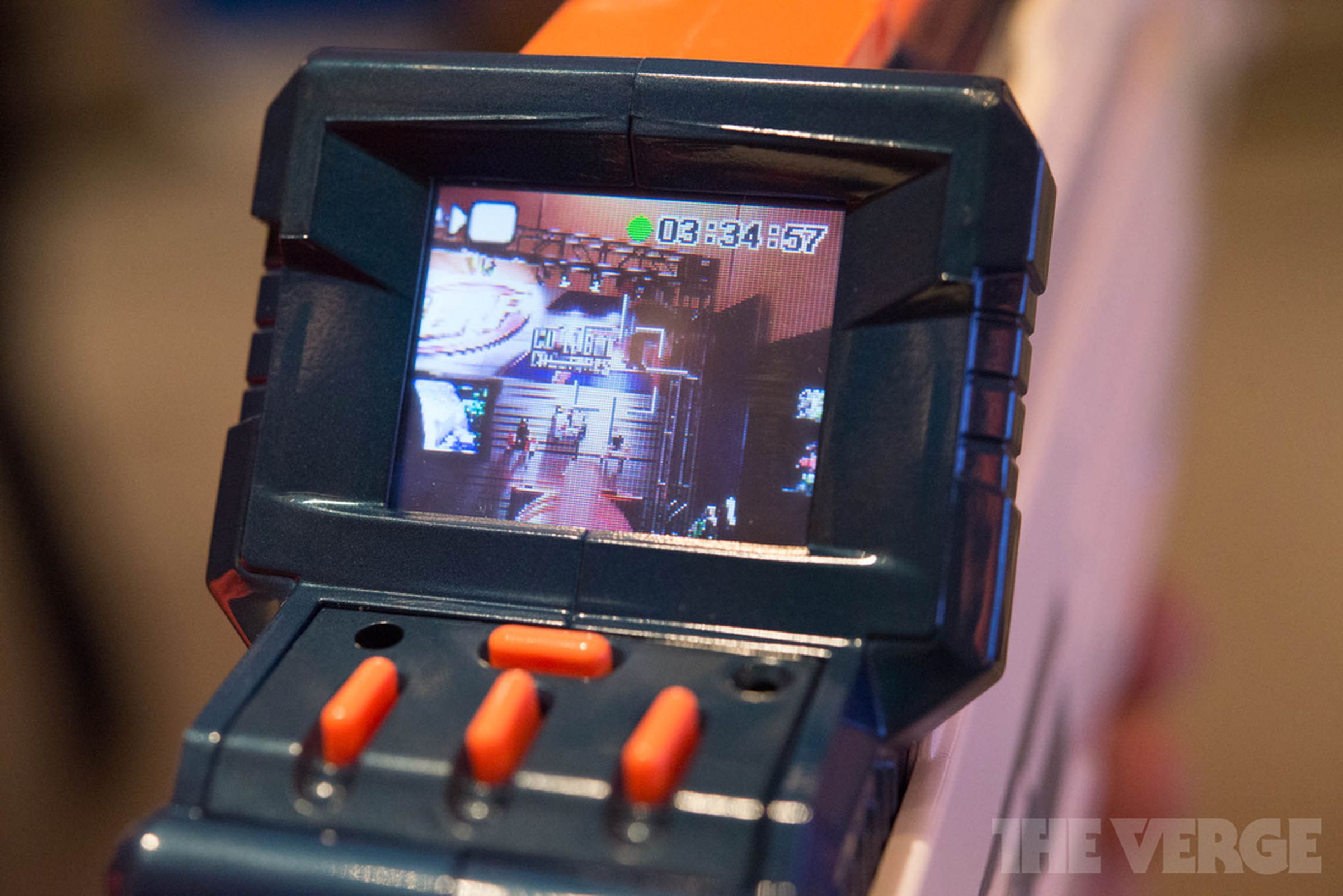 Nerf N-Strike Elite Cam ECS-12 Blaster hands-on pictures
