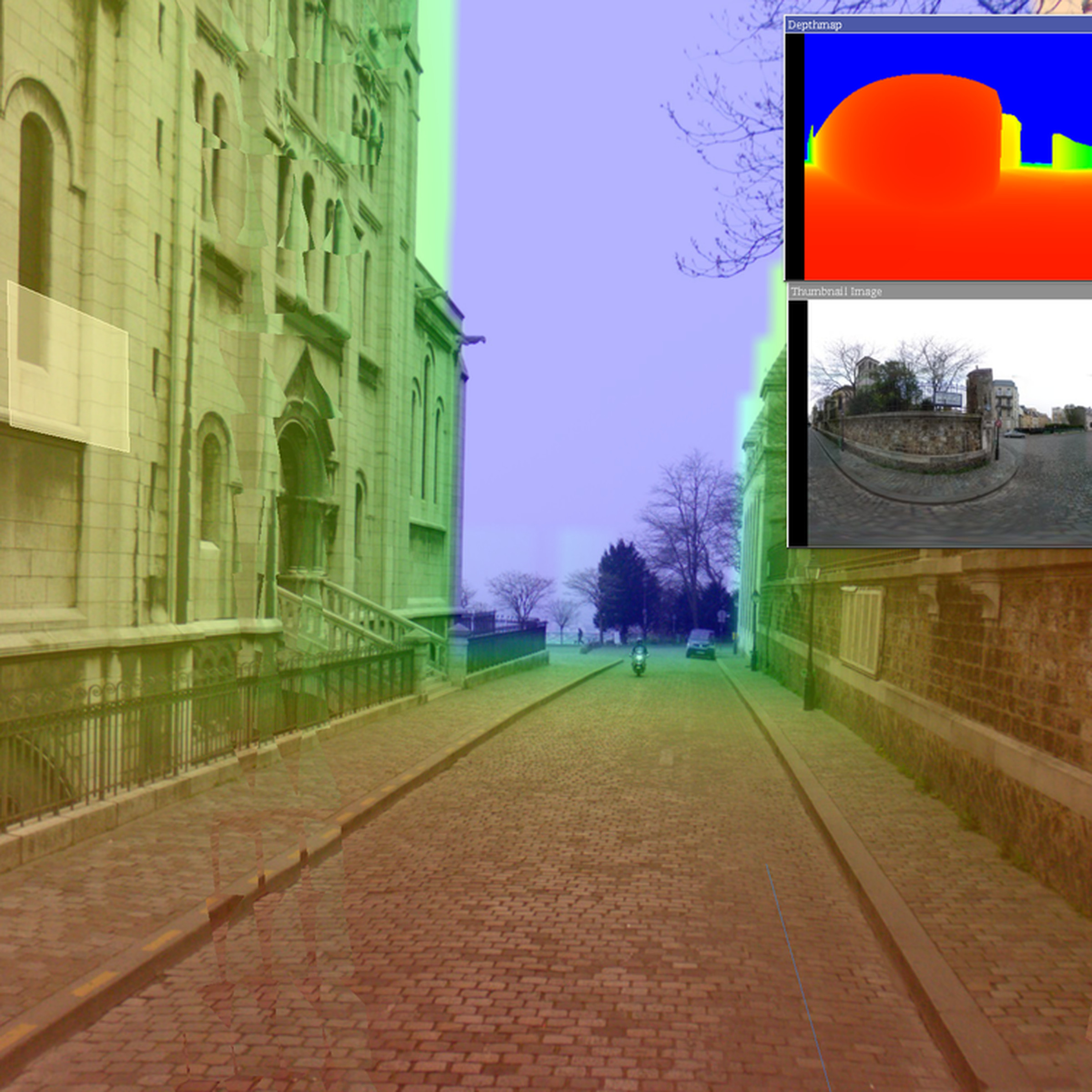 Early Street View screen (TechCrunch)