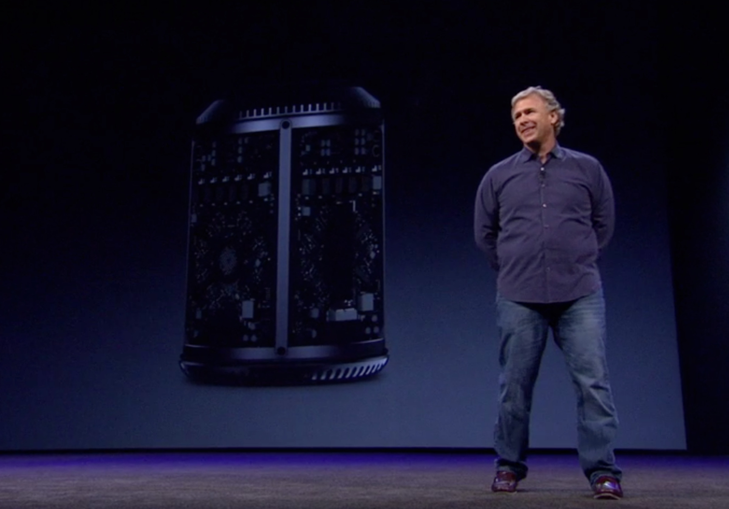 Phil Schiller, announcing the 2013 Mac Pro.