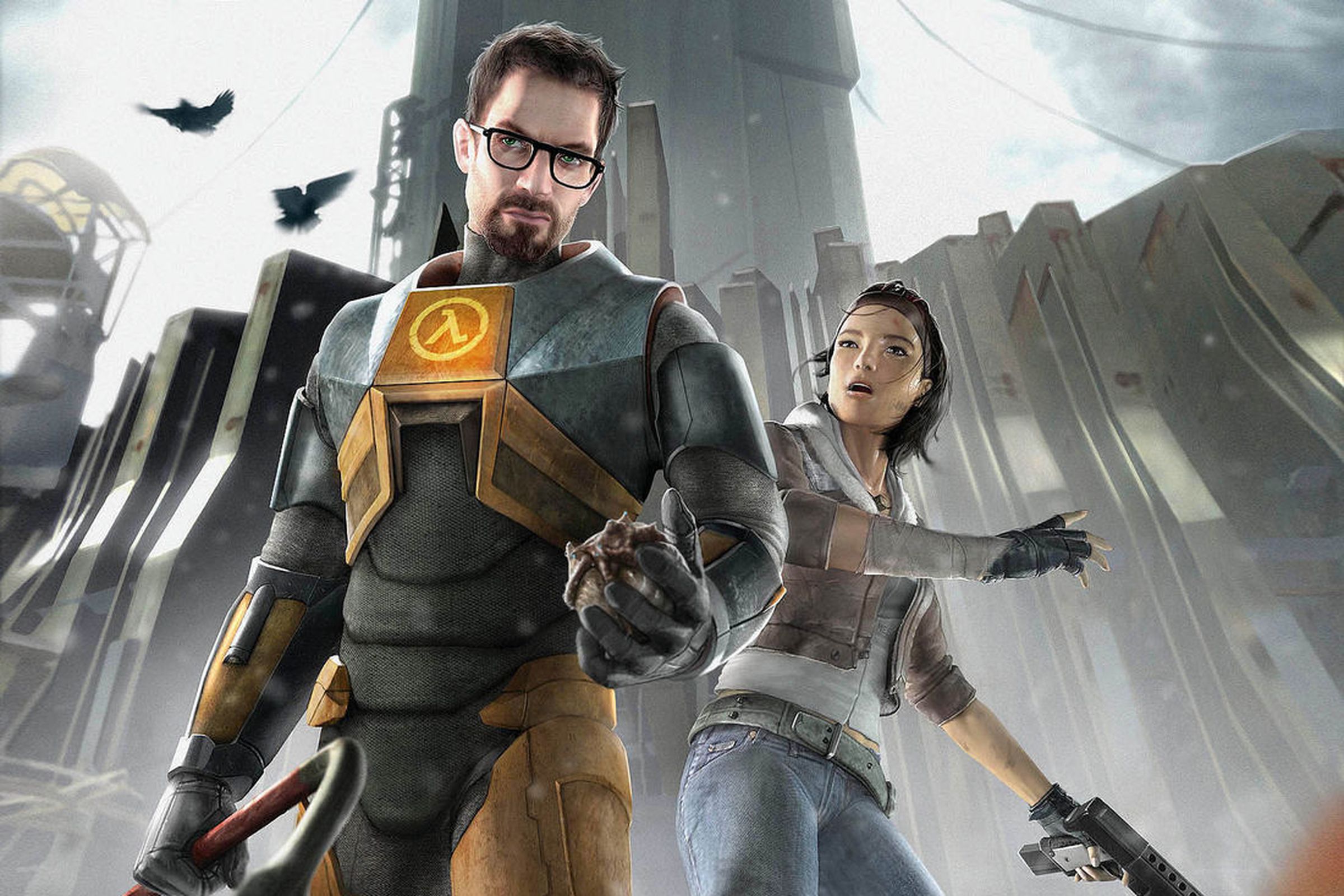 Art for Half-Life 2, a game by Valve Software.