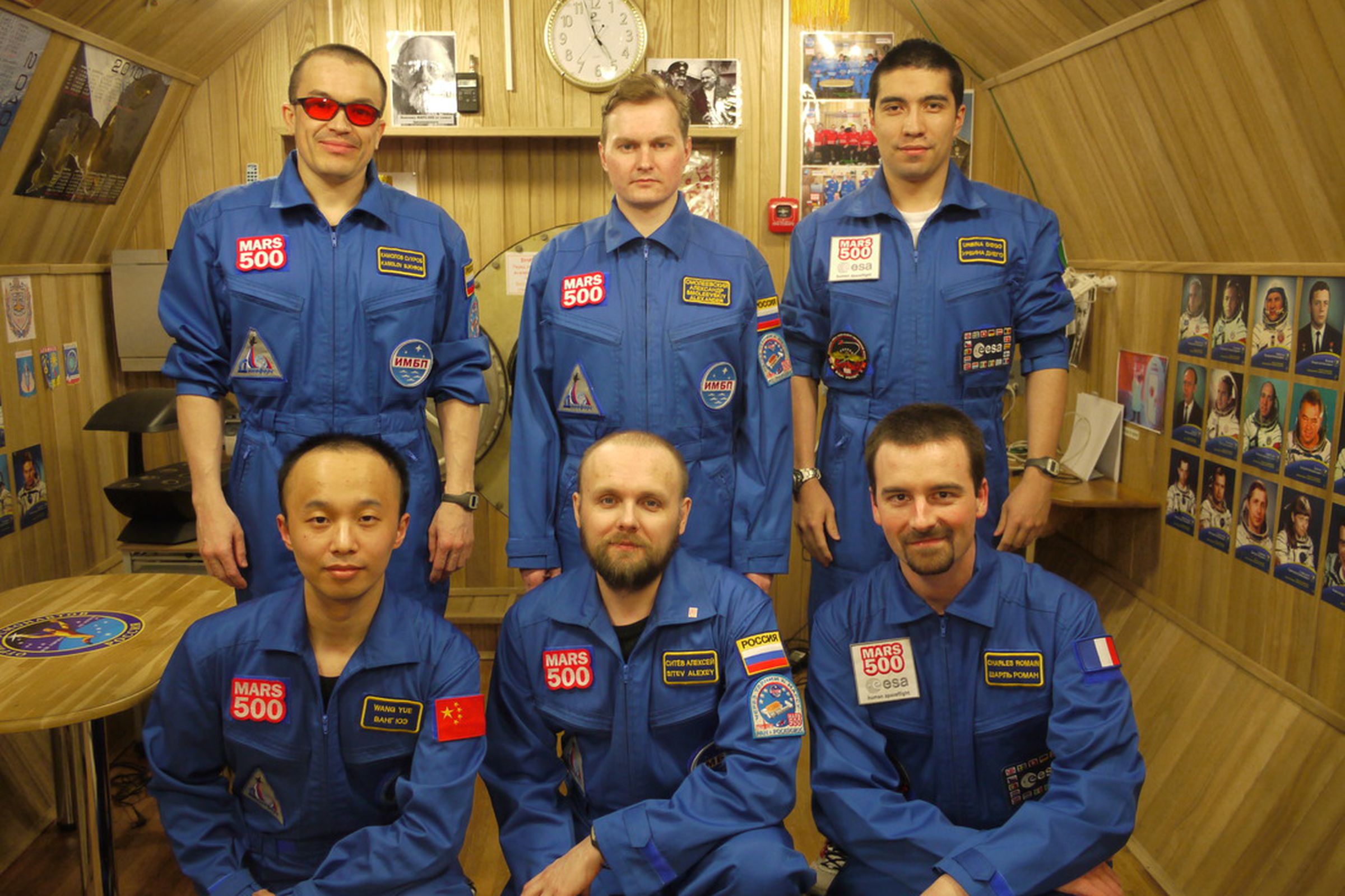 Mars500 crew