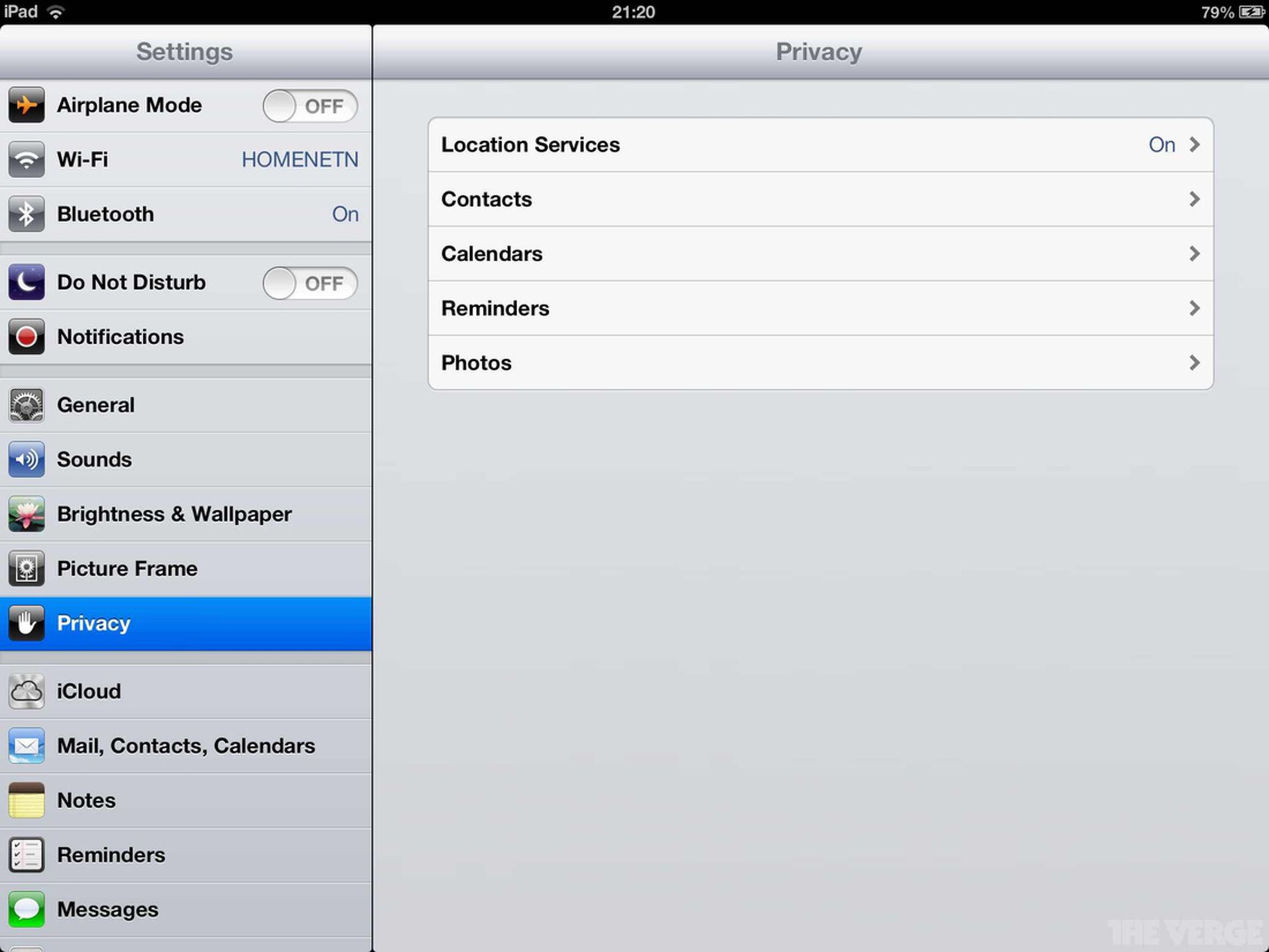 iOS 6 developer beta screenshots (iPad)