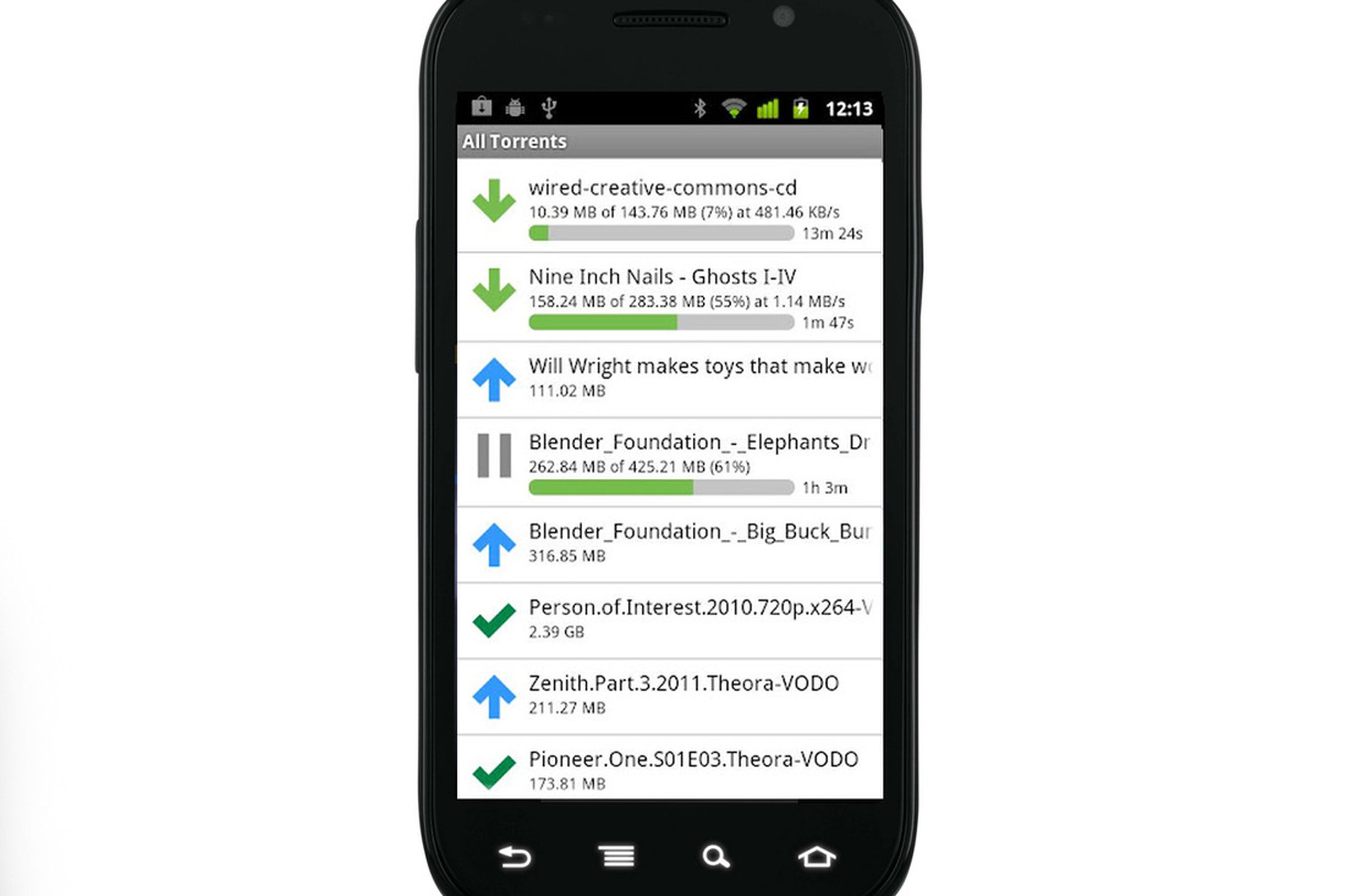 uTorrent Remote Nexus S Android 