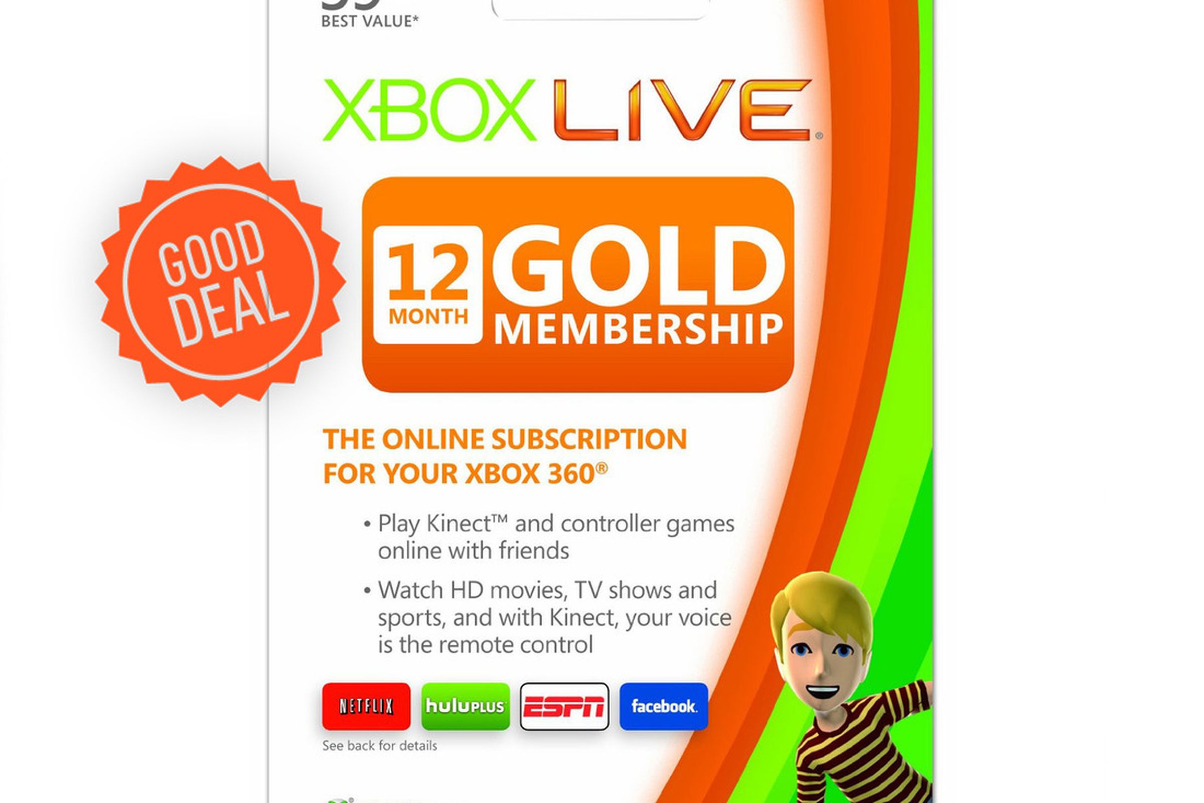 xbox live gold good deal