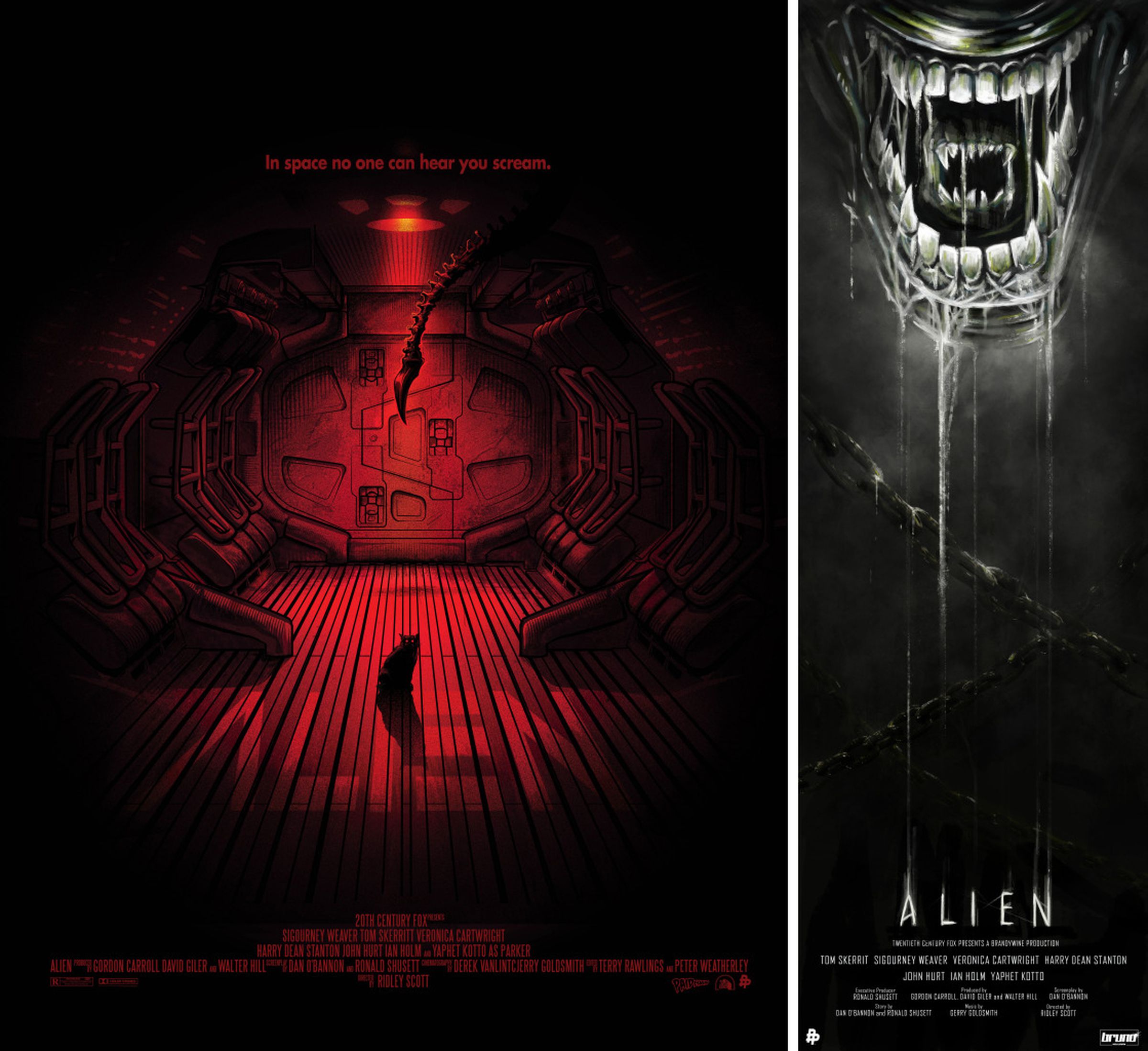 35th anniversary Alien posters
