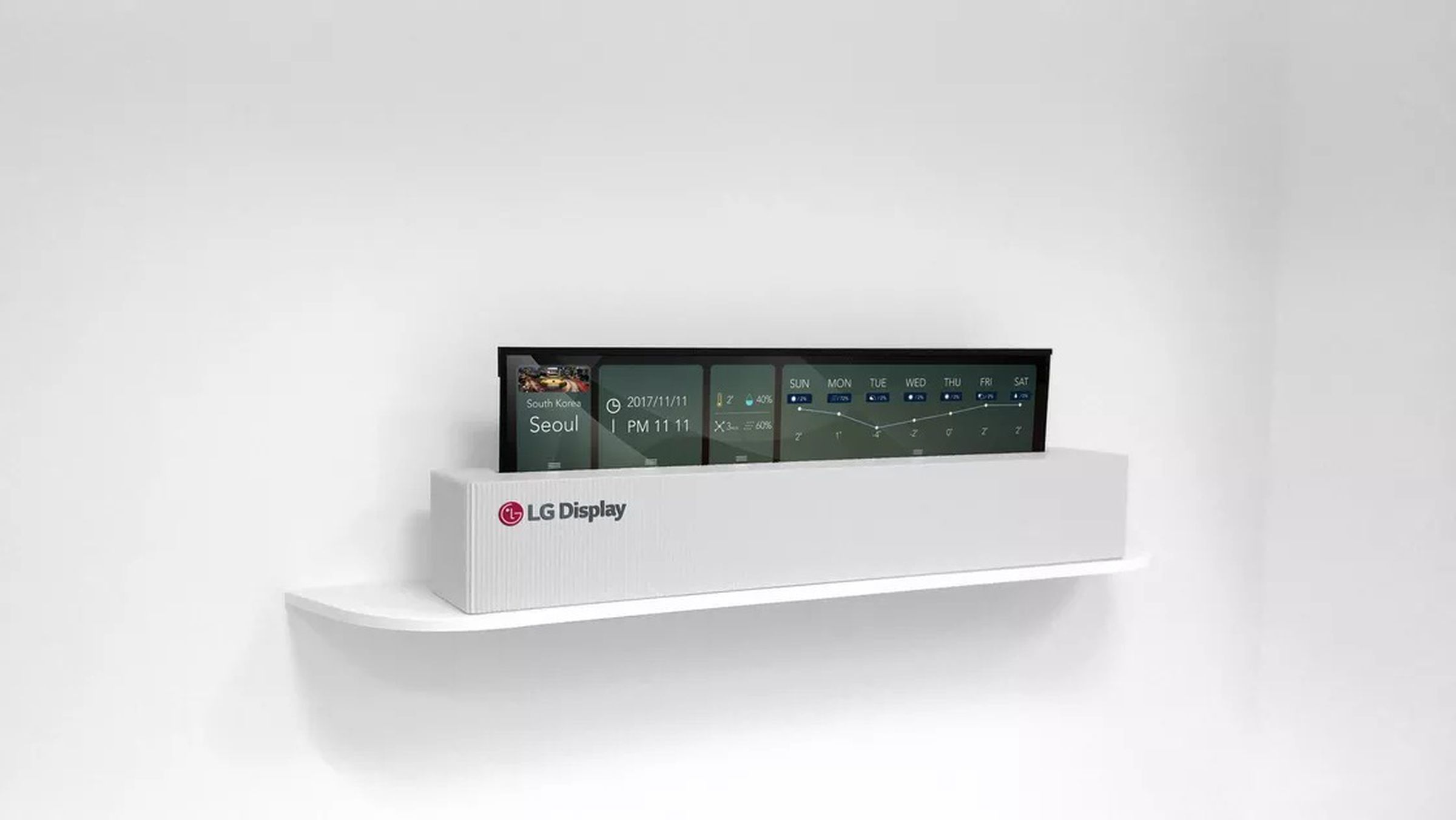 LG’s rollable TV