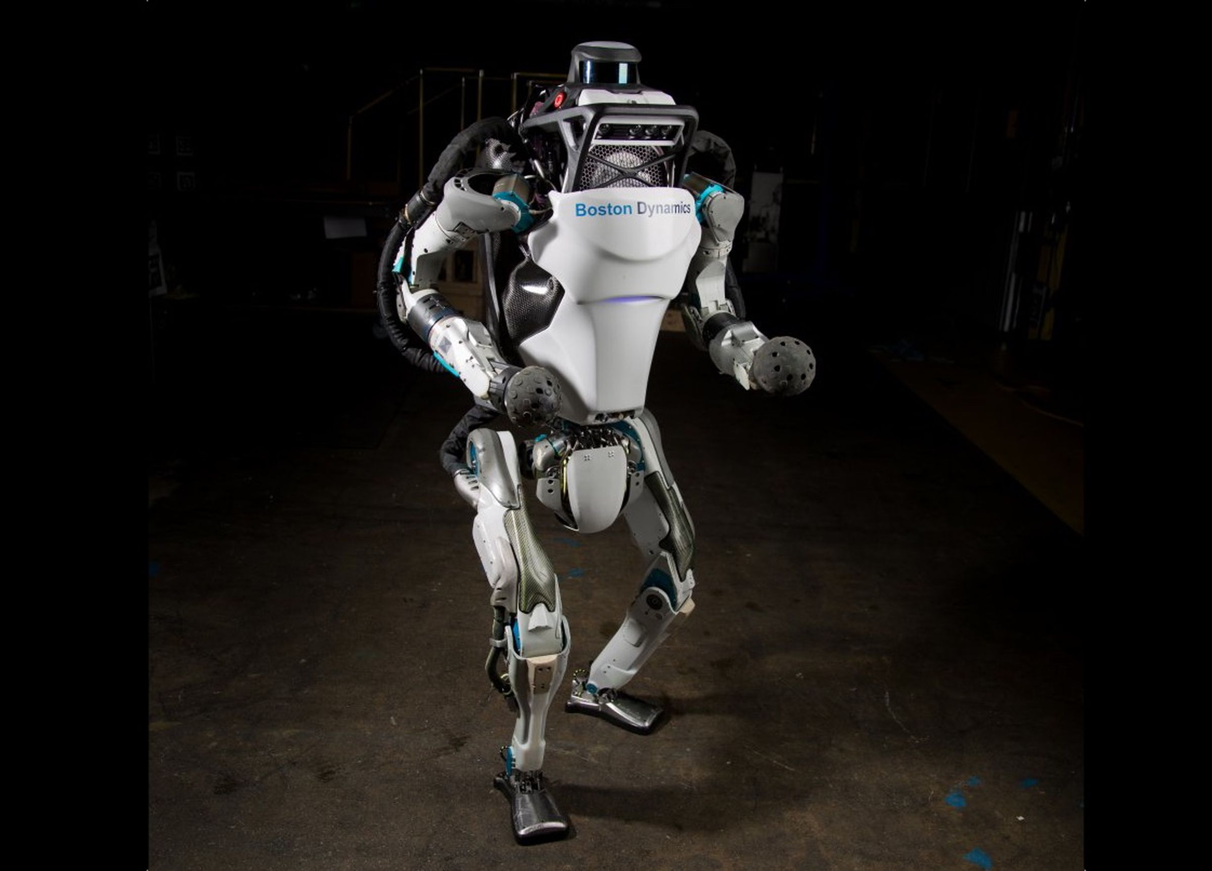 Boston Dynamics’ bipedal Atlas robot — designed for R&D only. 