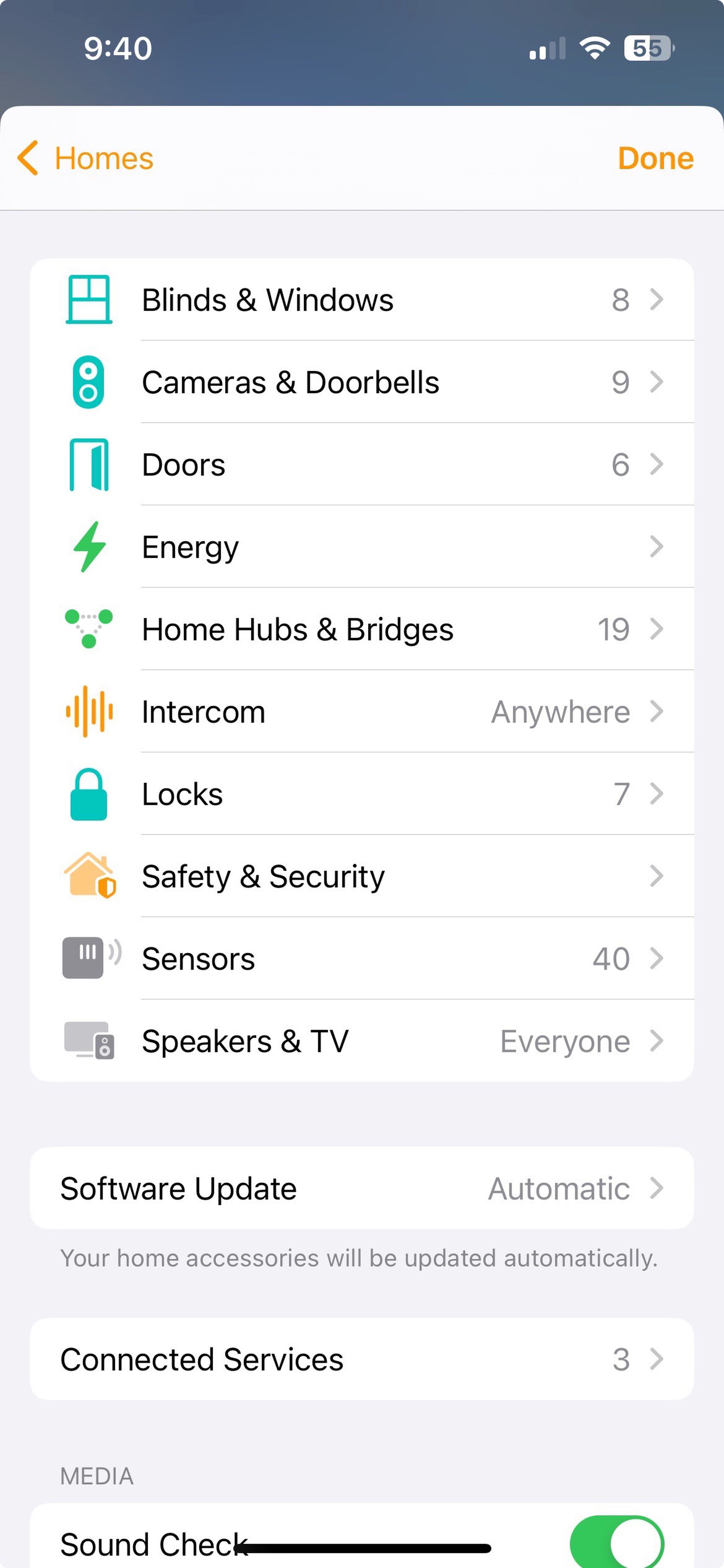 You can toggle the notifications on or off in a new Energy menu in the Home app’s Home Settings.