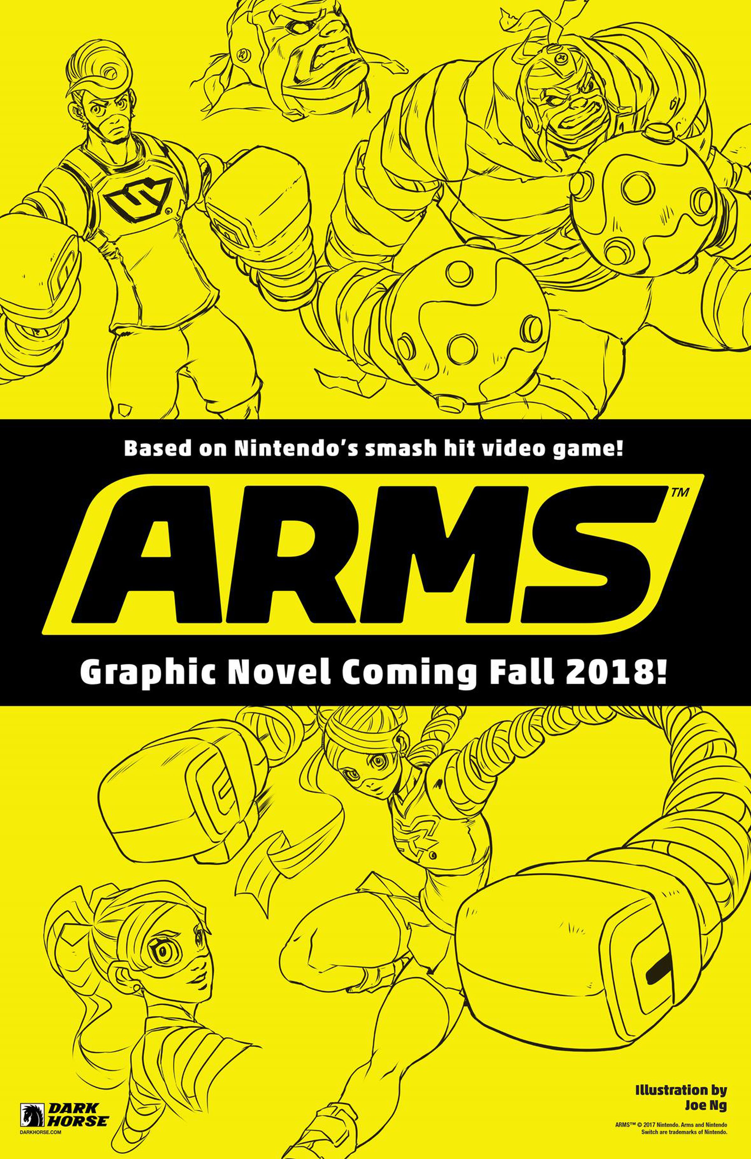 Arms graphic novel cover