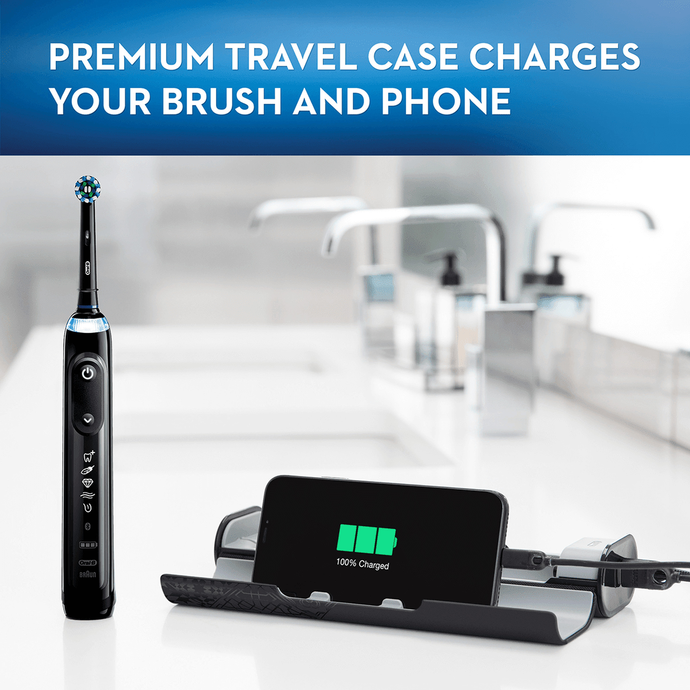 At least you get a phone charger with your $220 toothbrush.