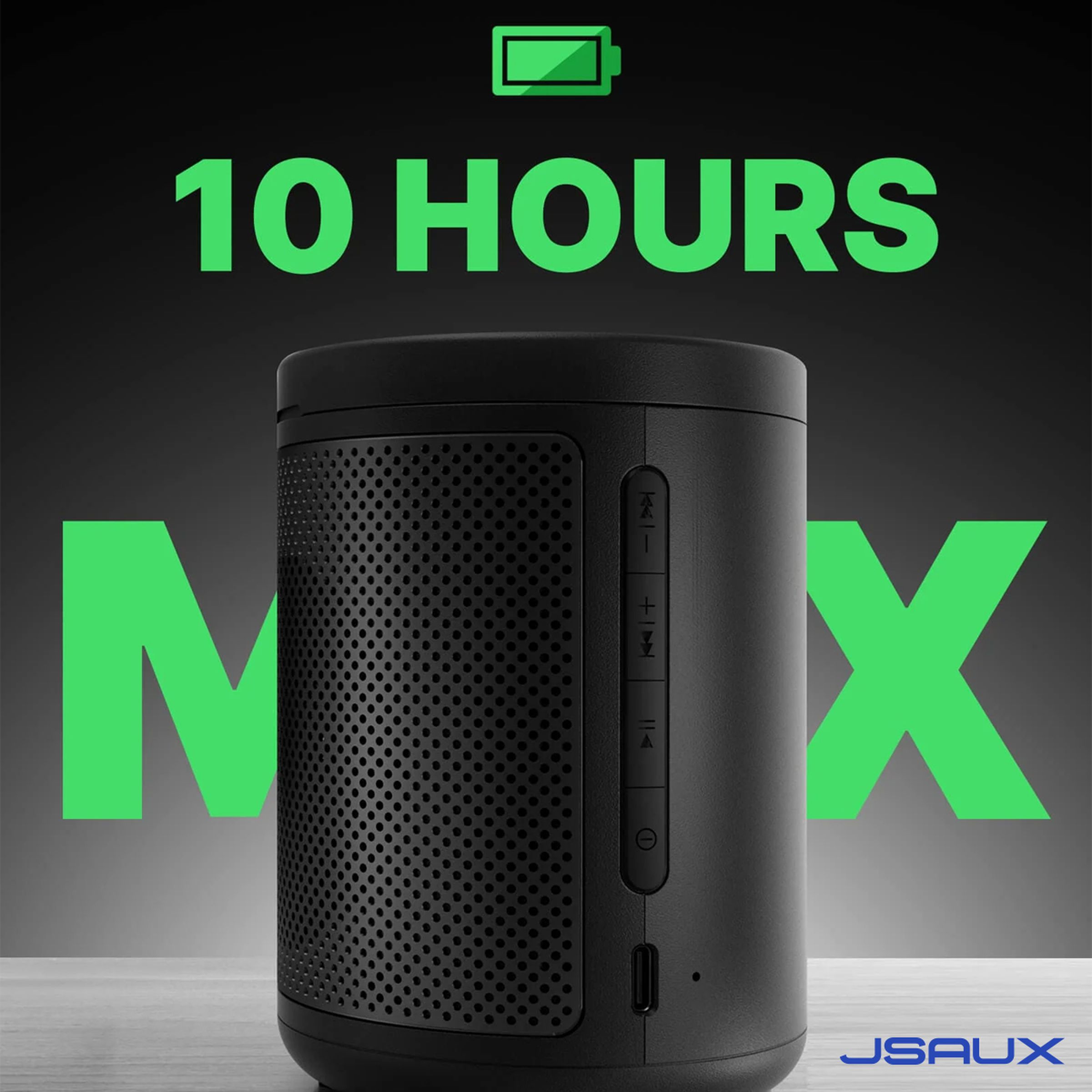 One of Jsaux’s next non-Steam Deck teases — a wireless speaker that can seemingly play two different songs simultaneously.
