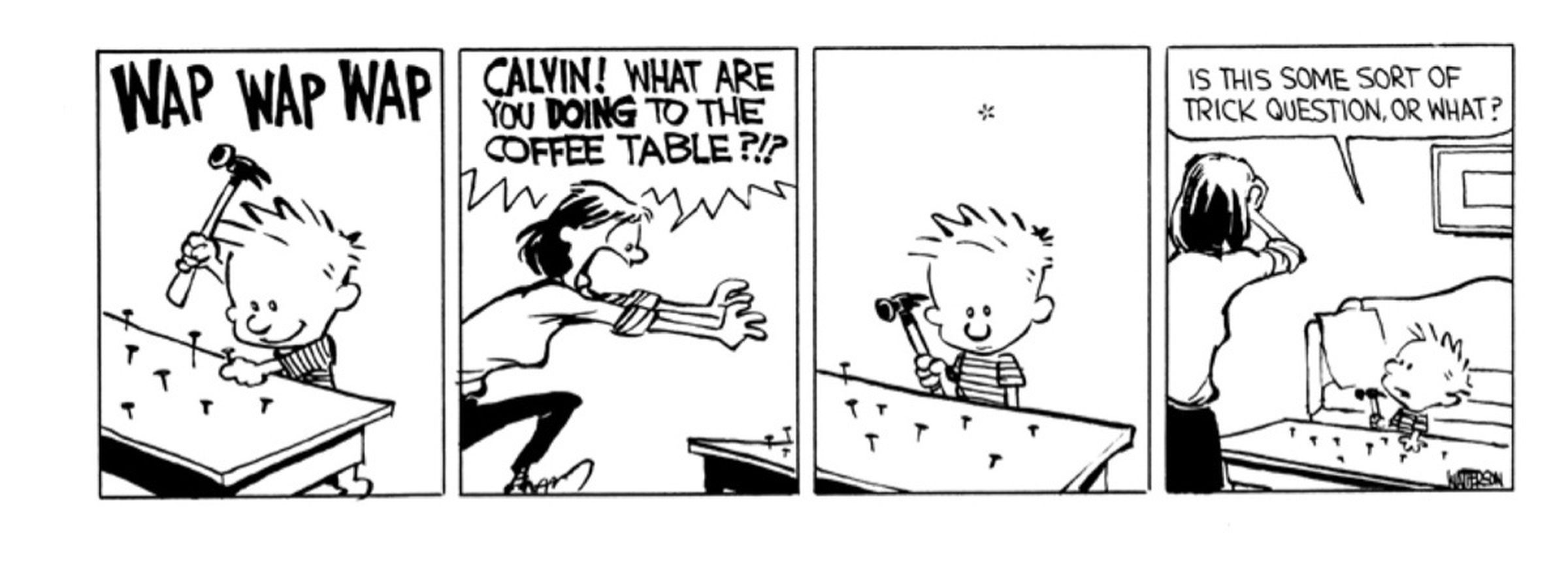 Calvin and Hobbes strip