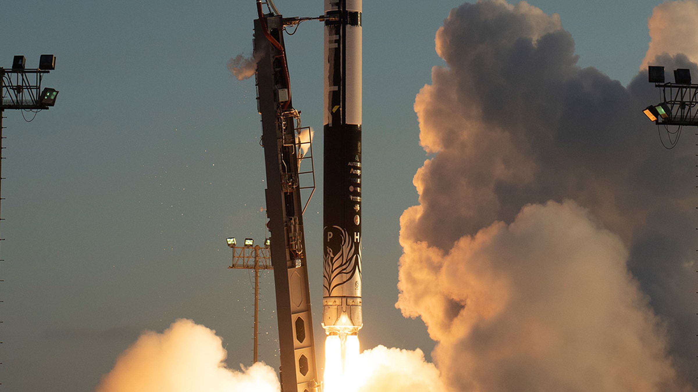 Firefly’s Alpha rocket lifts off for its first launch attempt in September 2021. An engine suddenly shut down over two minutes after liftoff, leading officials to terminate the rocket before reaching space.