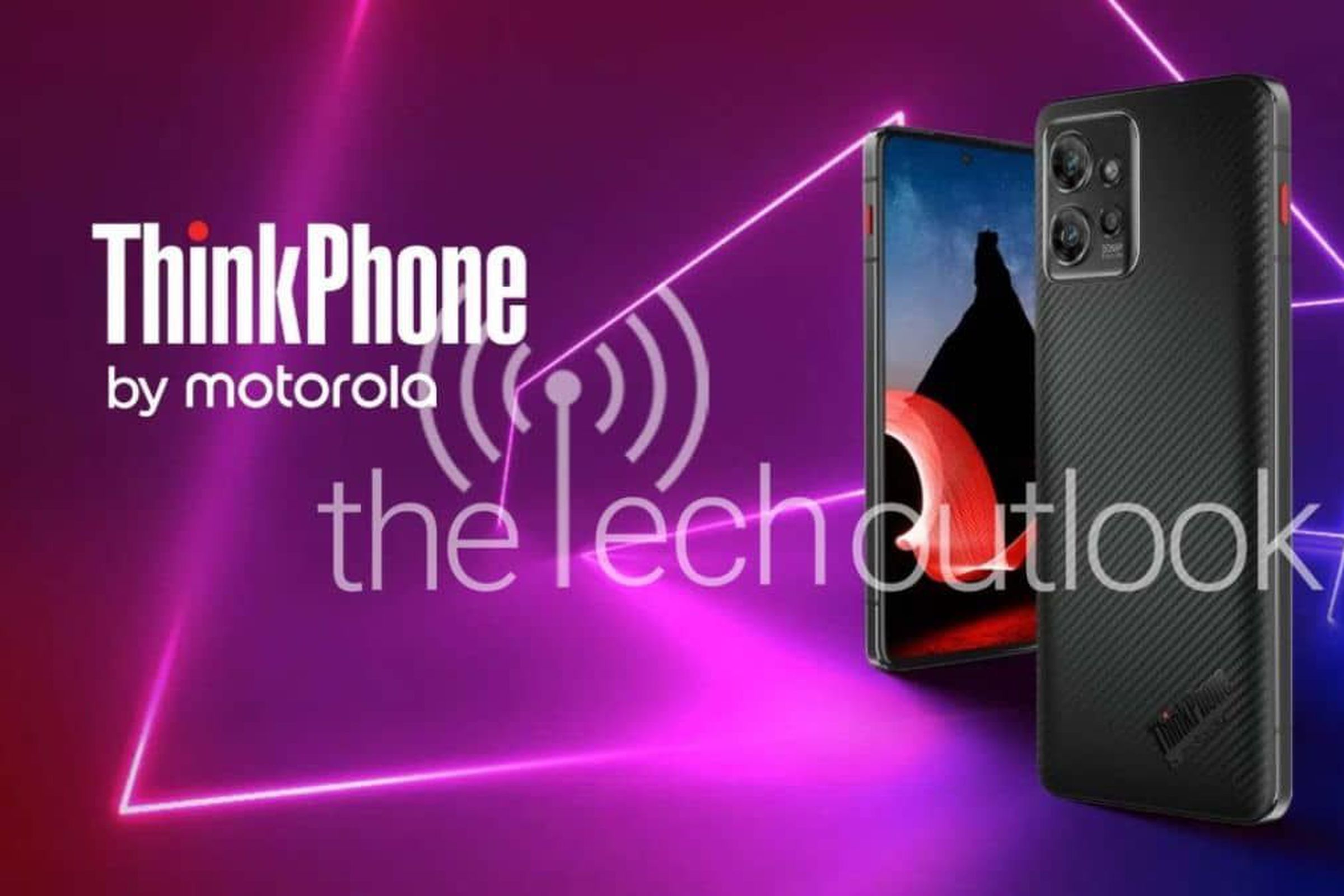 Lenovo’s ThinkPad-like phone, the ThinkPhone.
