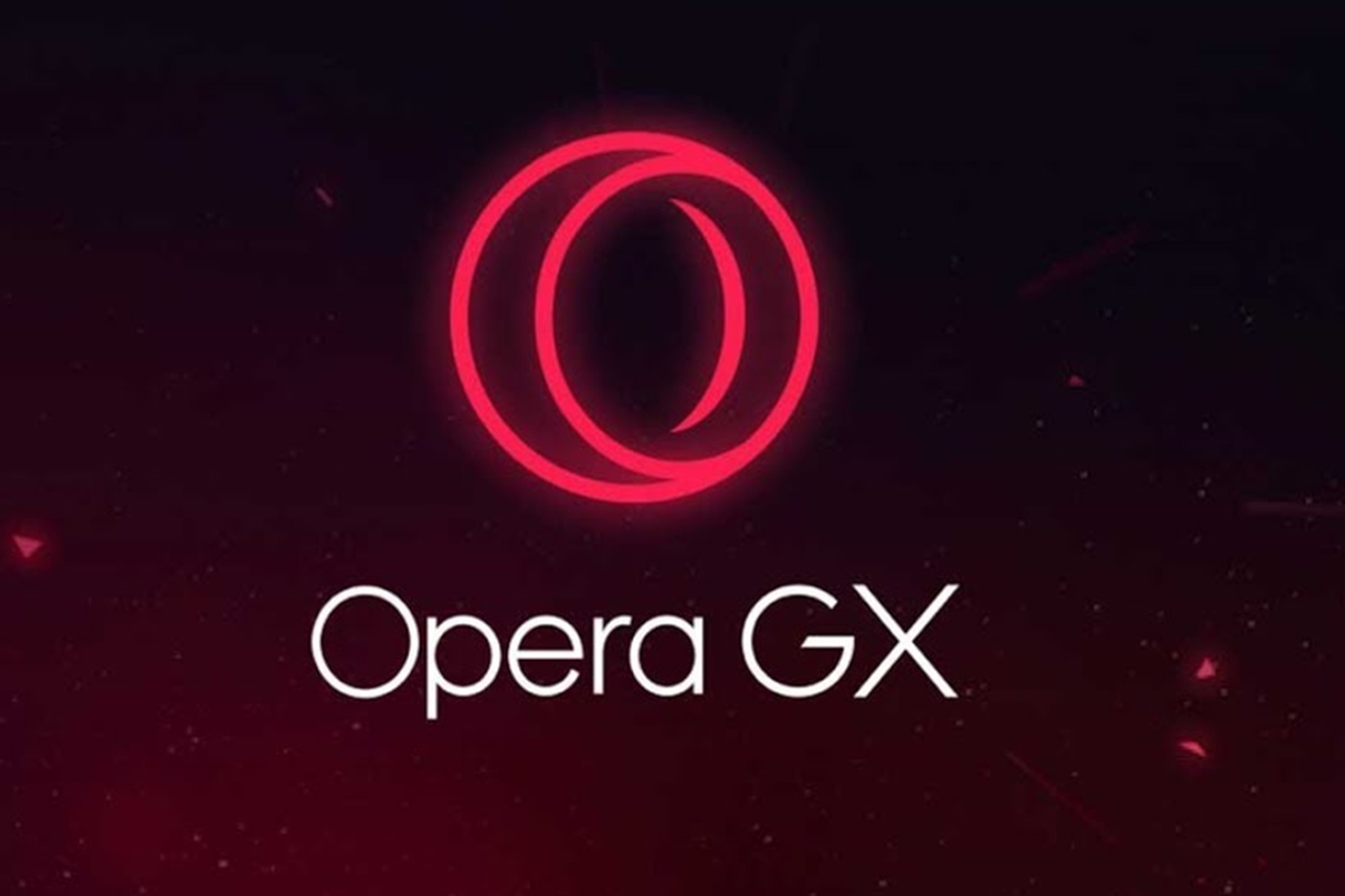 Illustration of the Opera GX logo