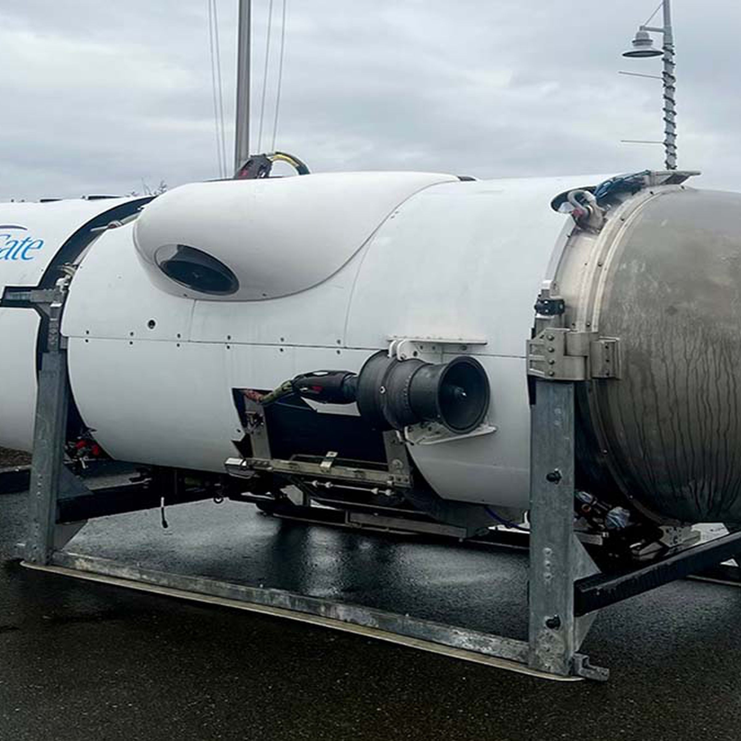 An image showing the Titan submersible
