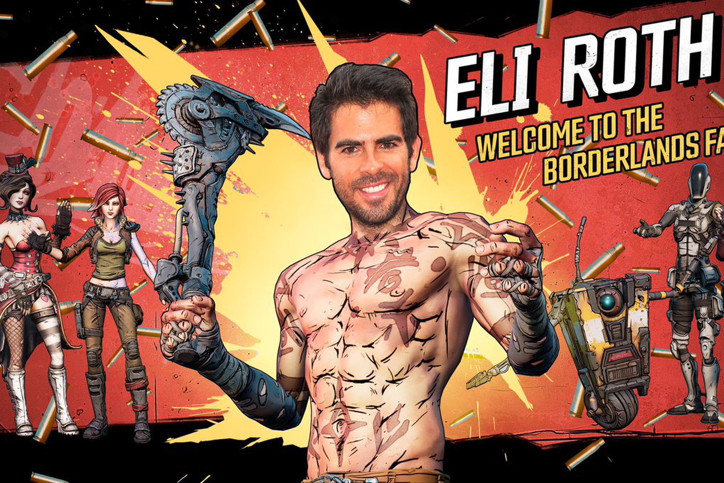 Eli Roth’s announcement post for the Borderlands film adaptation