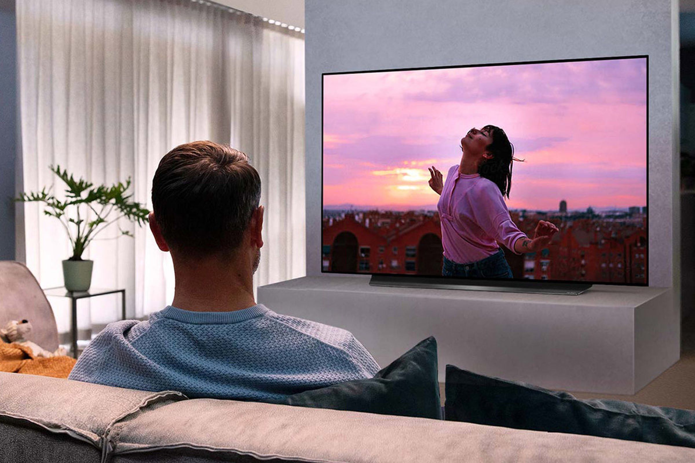 LG’s CX series of OLED TVs offer stunning black levels and plenty of smart features.