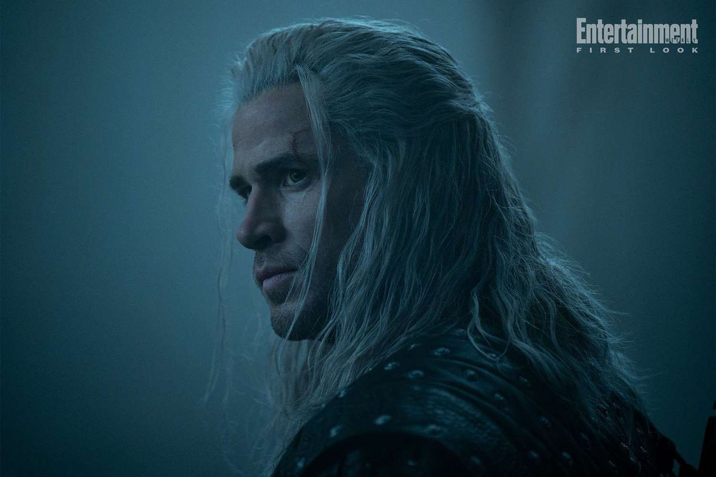 A photo of Liam Hemsworth as Geralt in The Witcher.