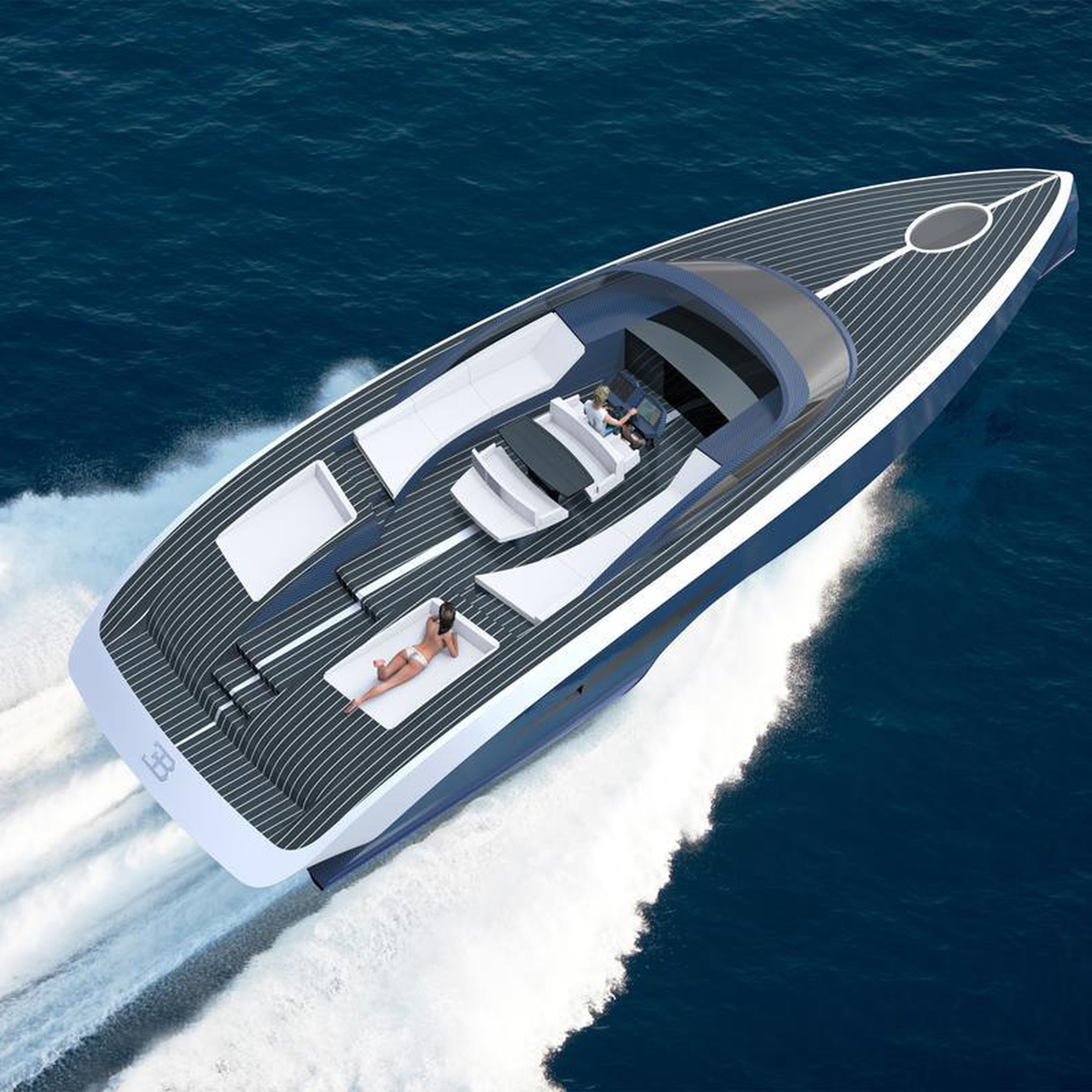 bugatti yacht top speed
