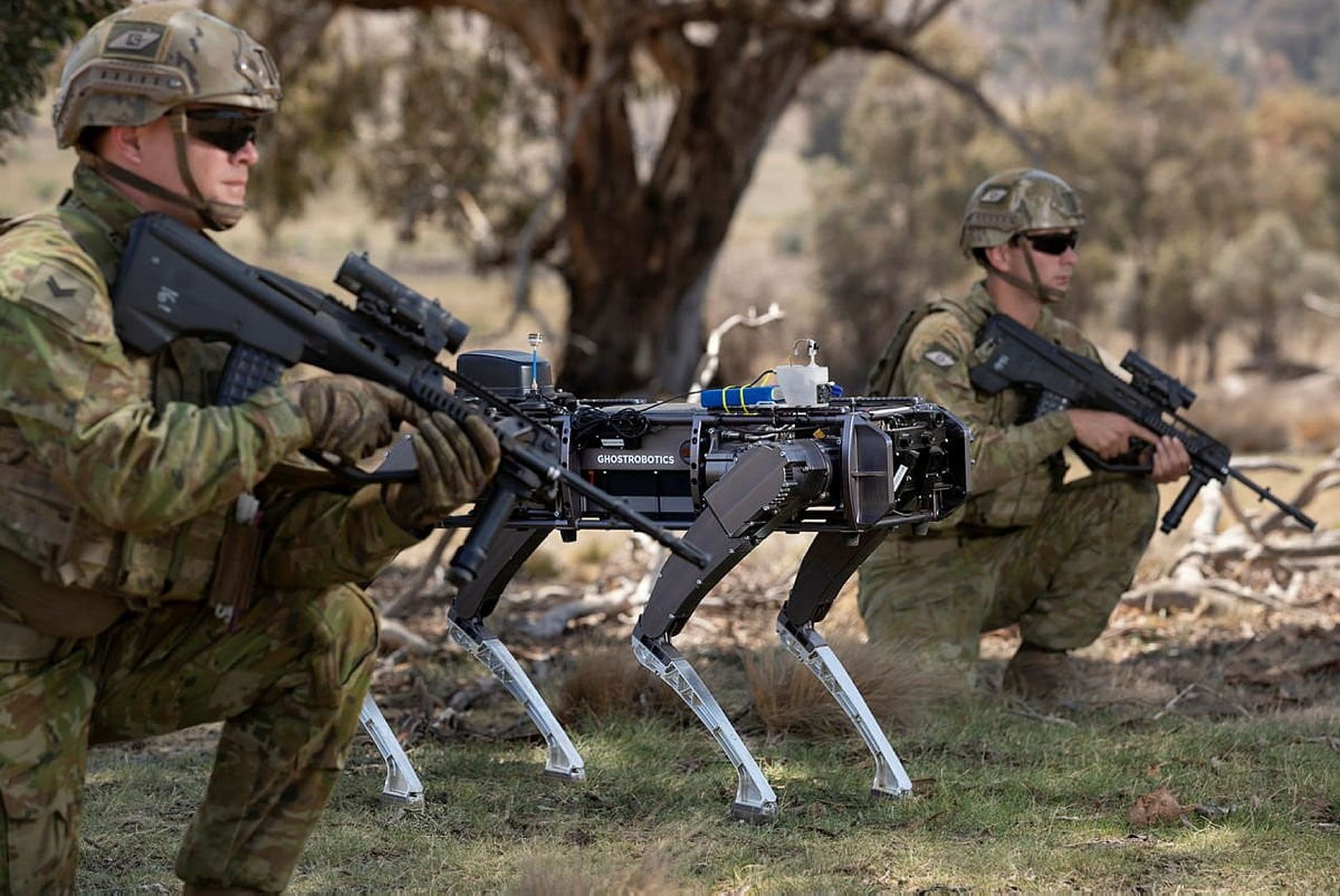 Unlike the better-known Boston Dynamics, Ghost Robotics seems eager to find military customers for its quadrupedal machines. 