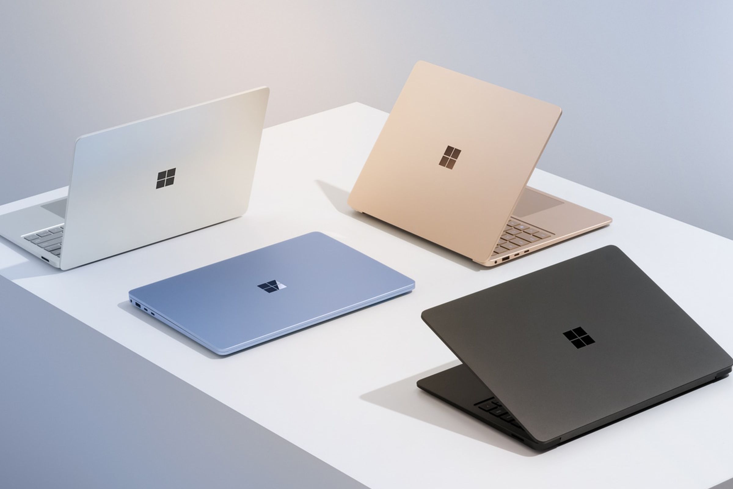 The Surface Laptop comes in four colors.