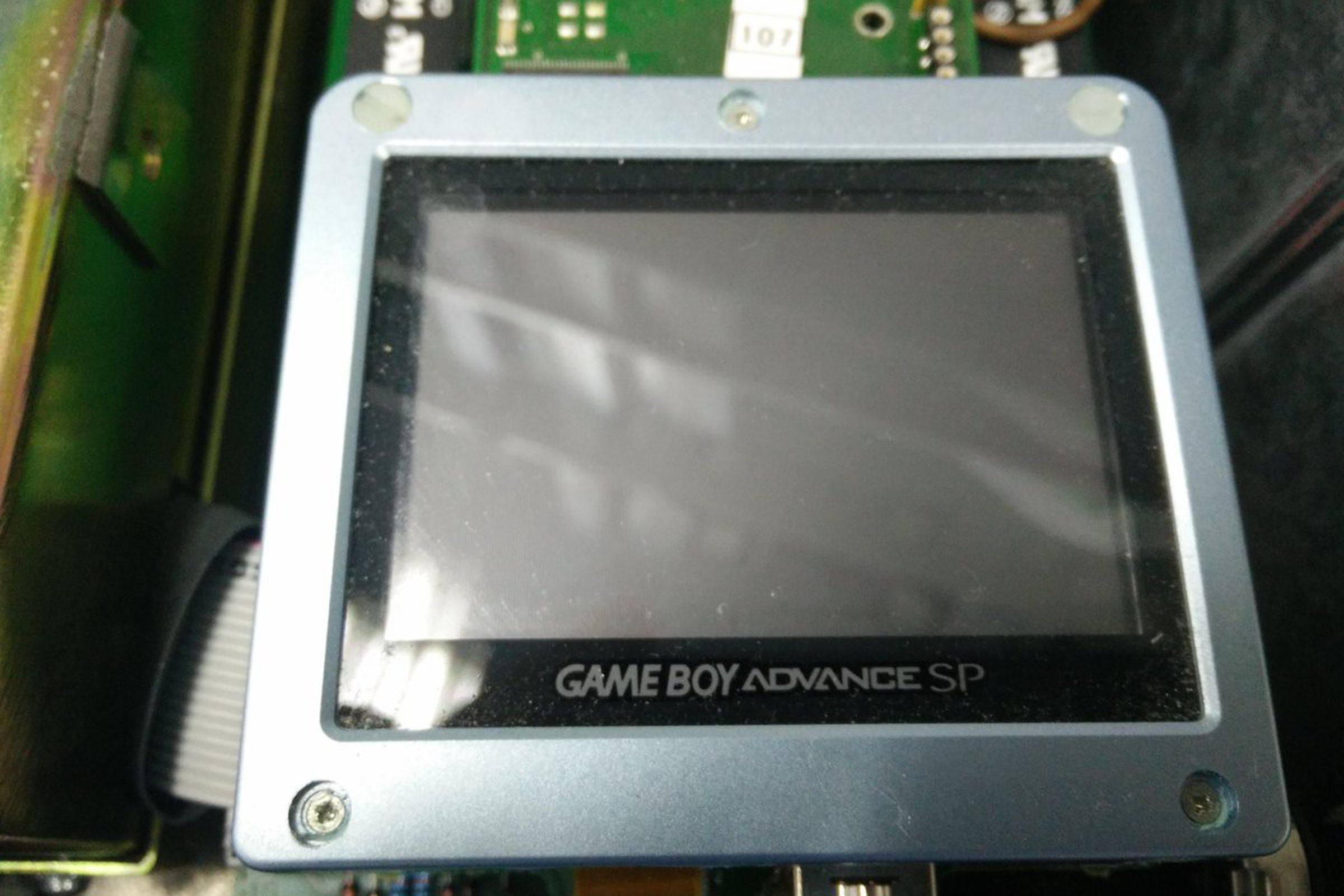 Game Boy Advance in ECG machine