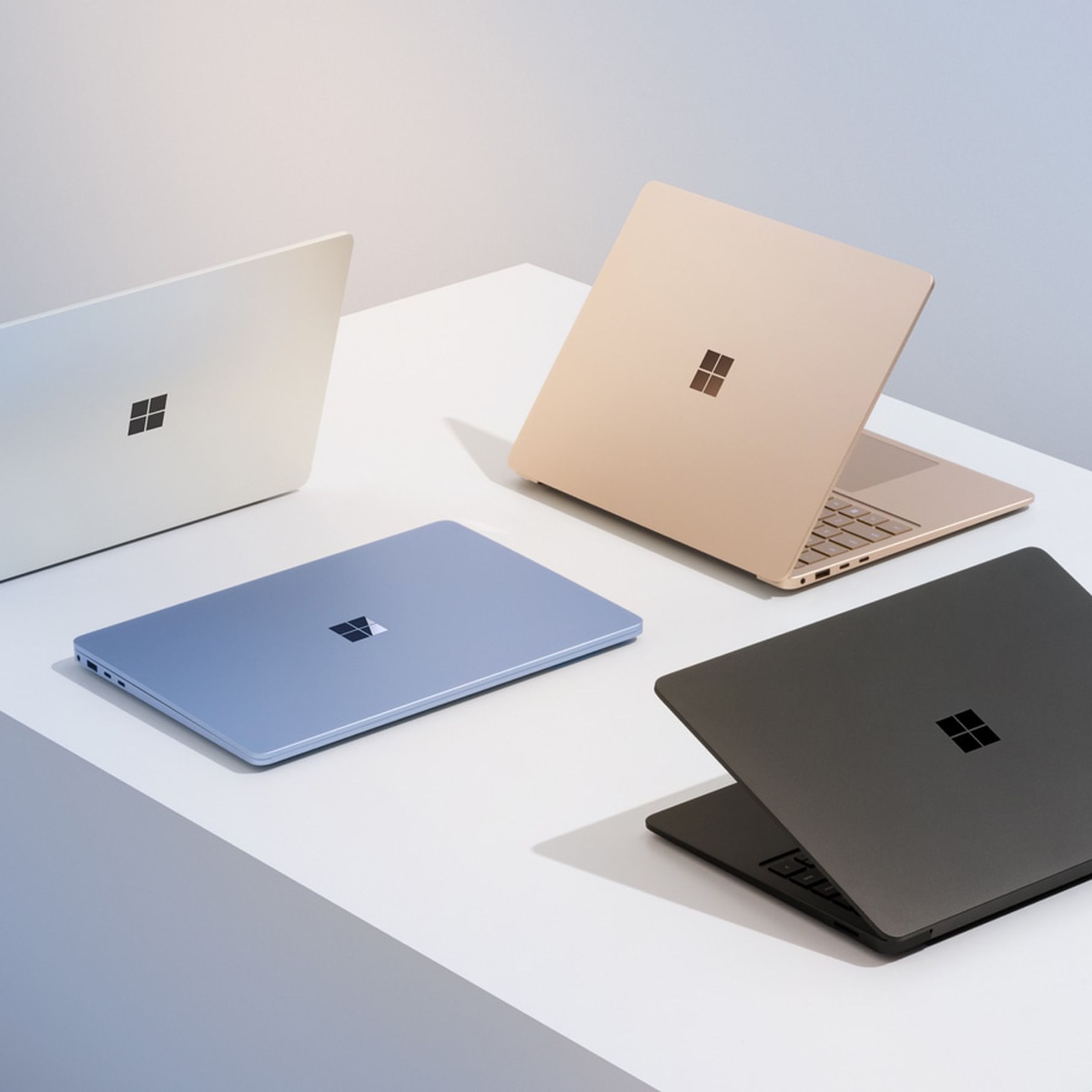 The Surface Laptop comes in four colors.