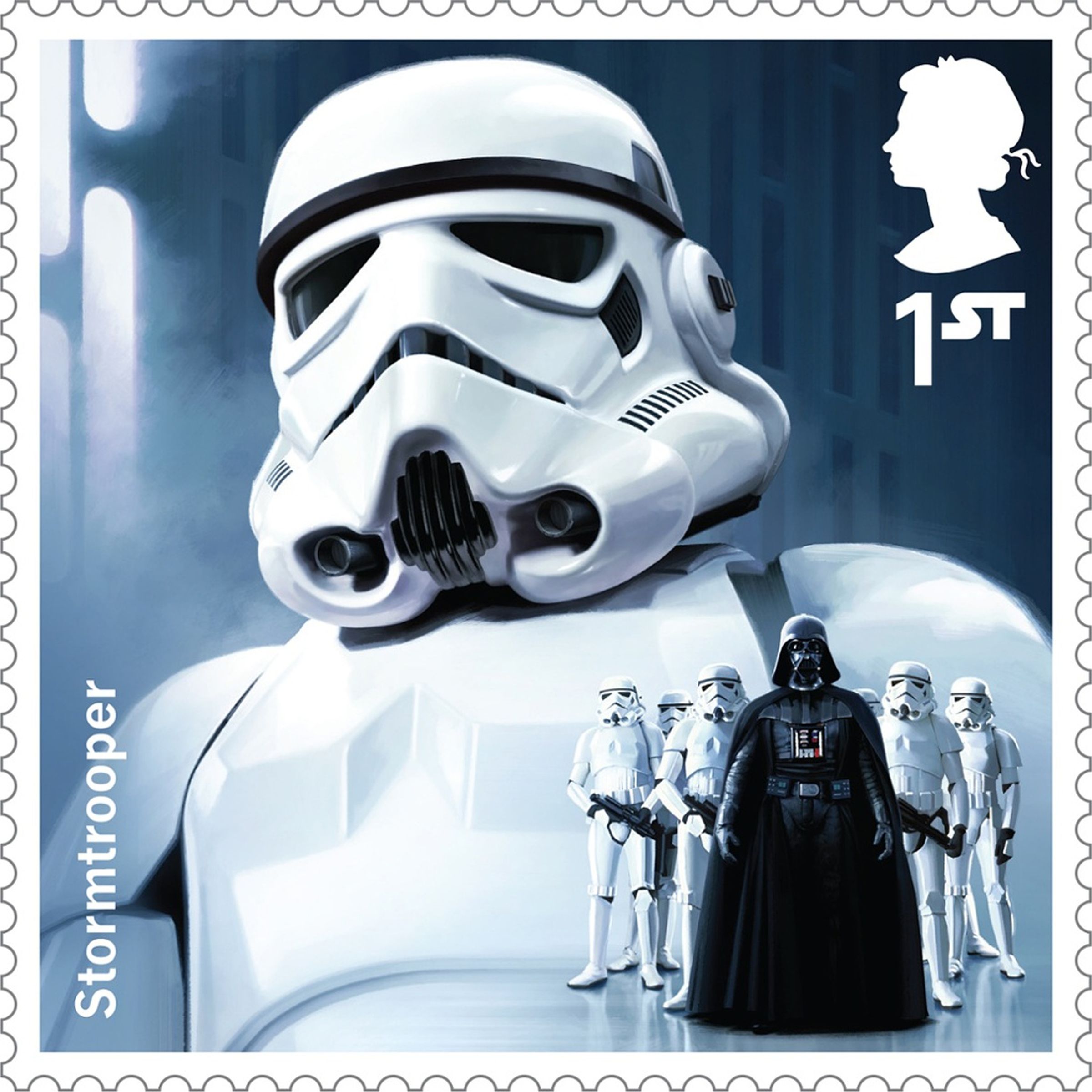 Star Wars UK stamps