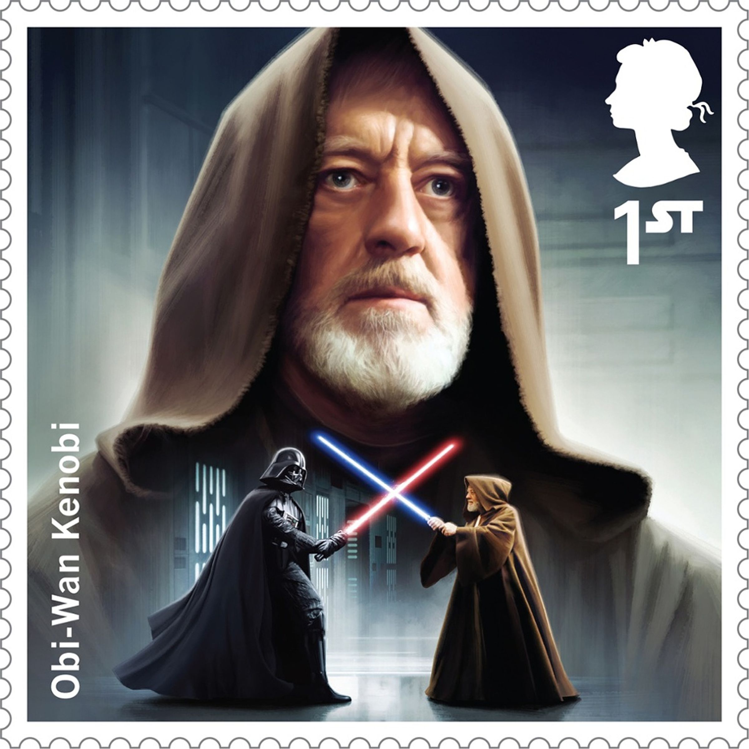 Star Wars UK stamps