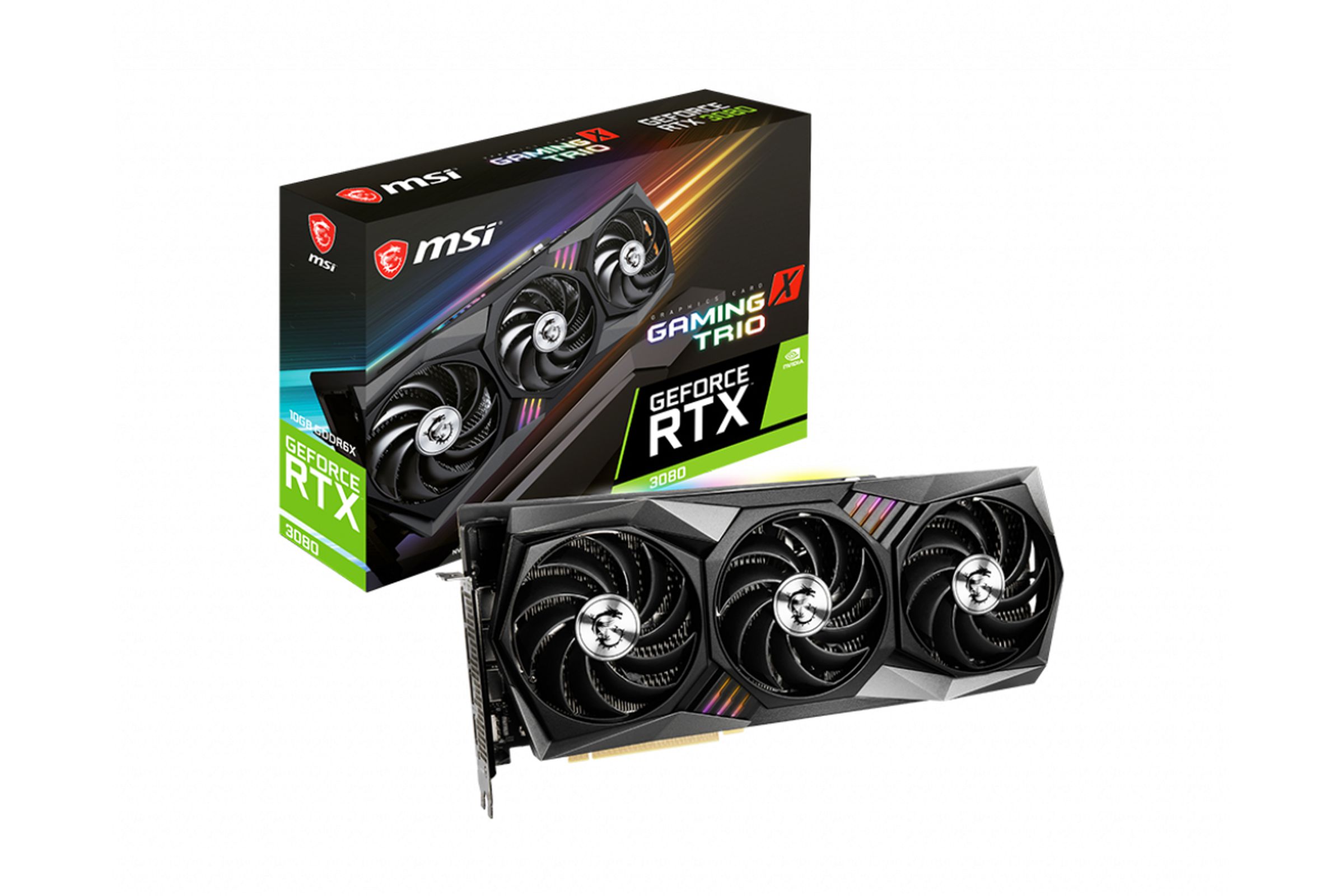 Starlit Partner was selling an MSI RTX 3080 for hundreds of dollars over its MSRP on eBay.
