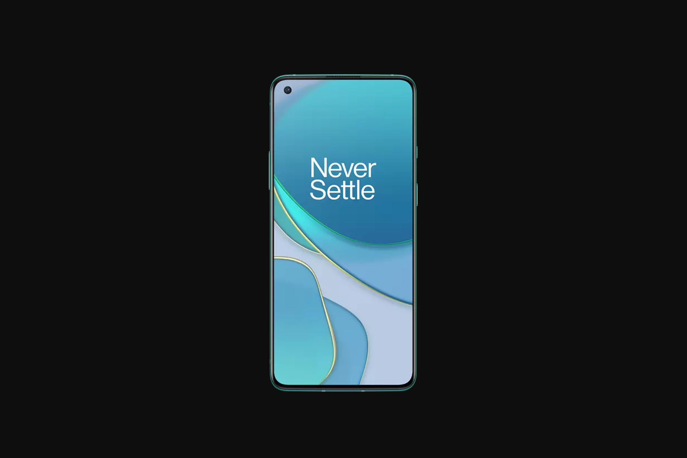 An image that appears to show the OnePlus 8T previously leaked in a software update. 