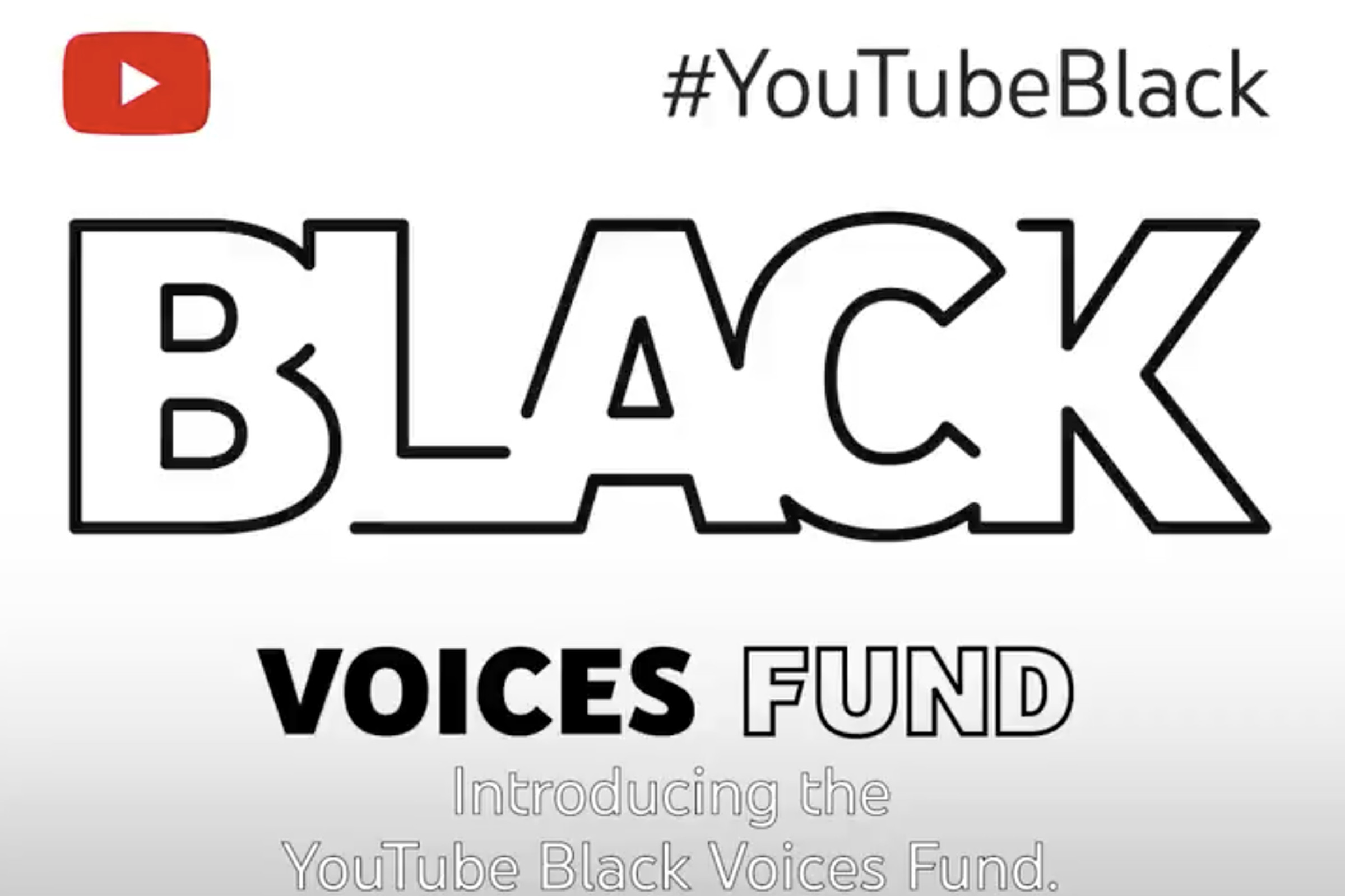#YouTubeBlack Voices Fund logo