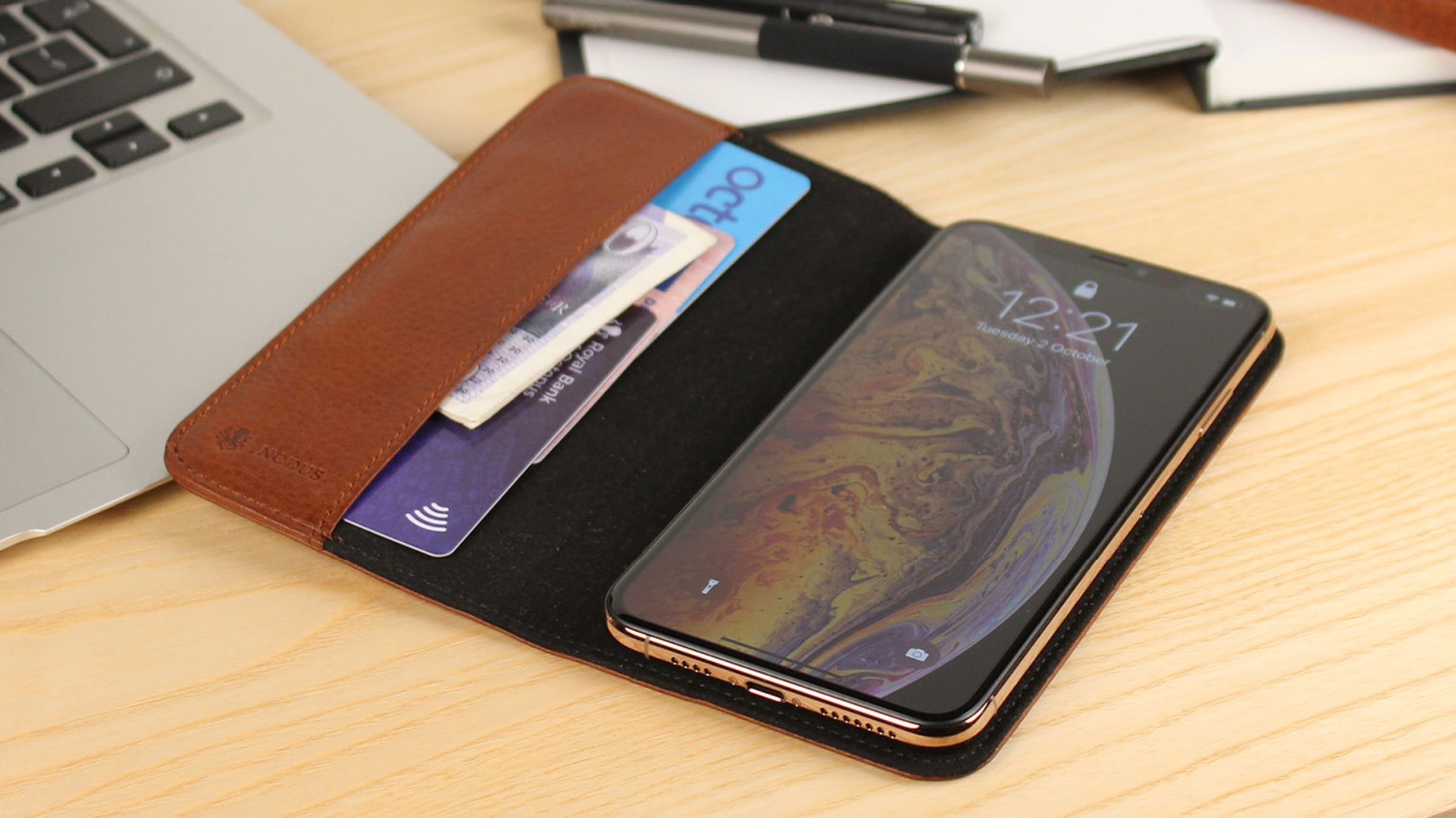 The Nodus Access Case III on the iPhone XS Max