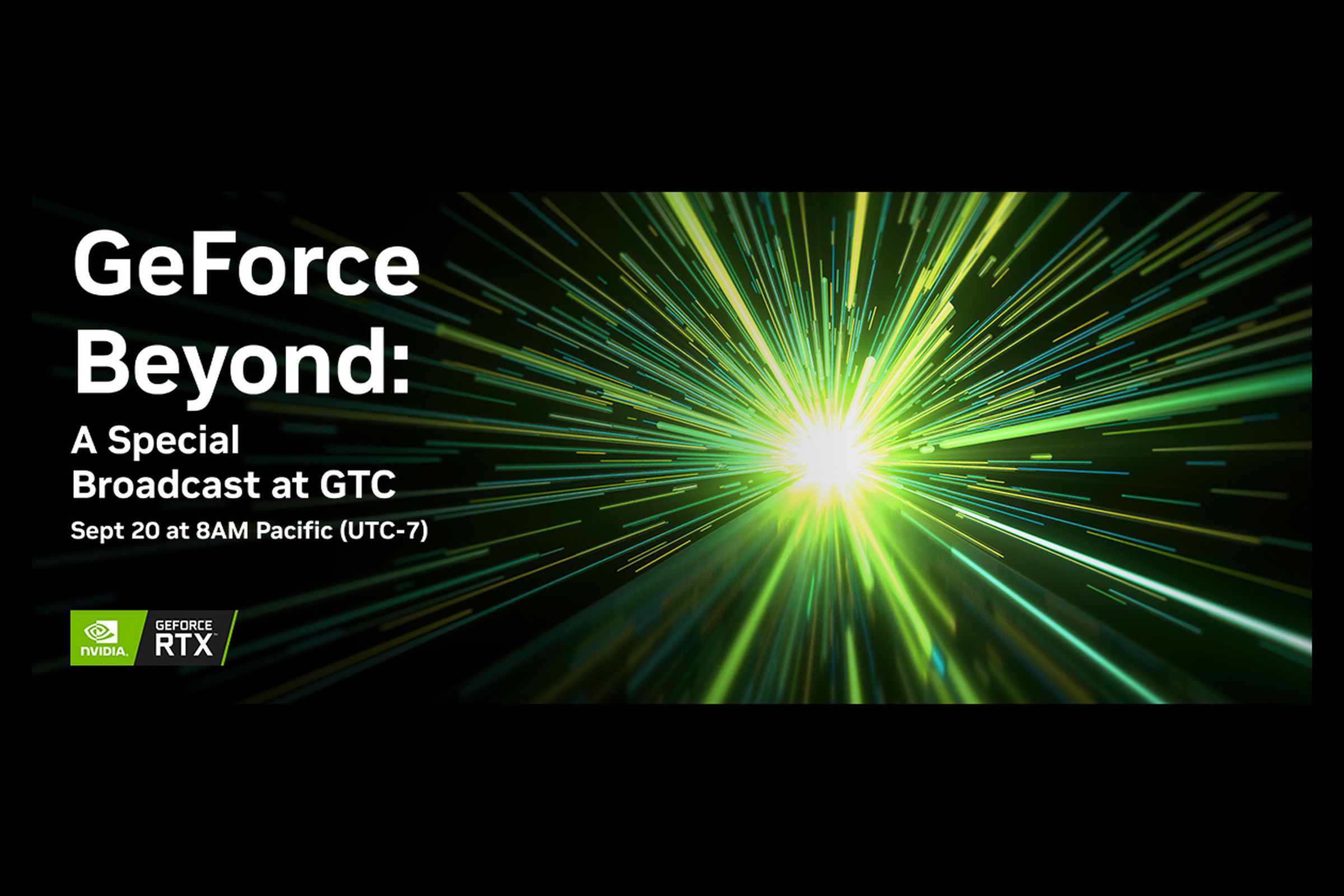 Nvidia’s GeForce Beyond event takes place on September 20th