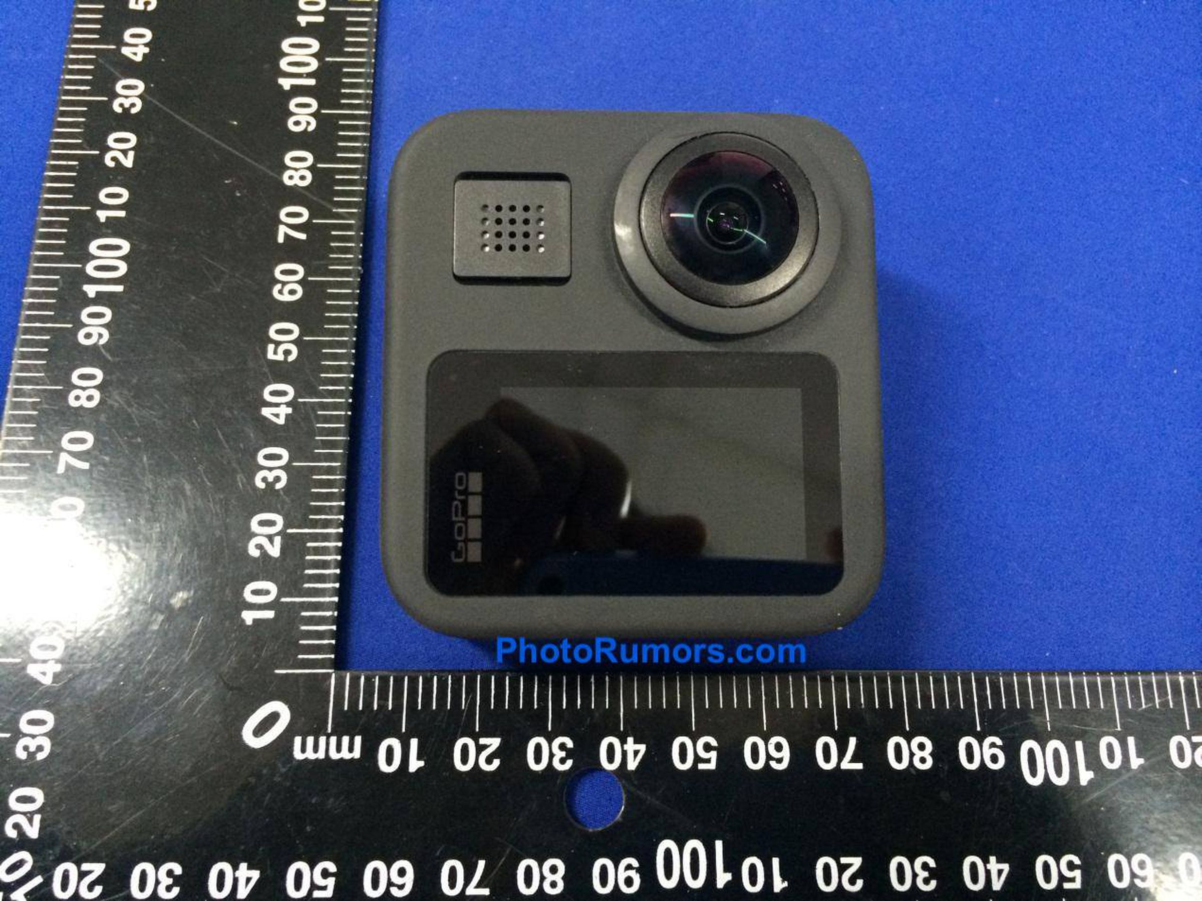 On the back, there appears to be a screen as well as a second camera.