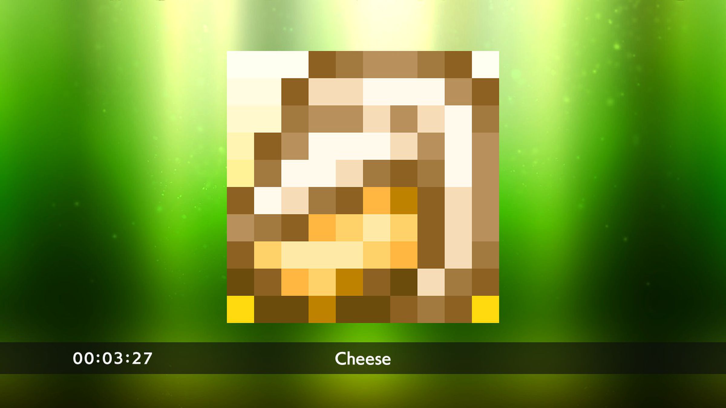 Cheese puzzle from Picross S3
