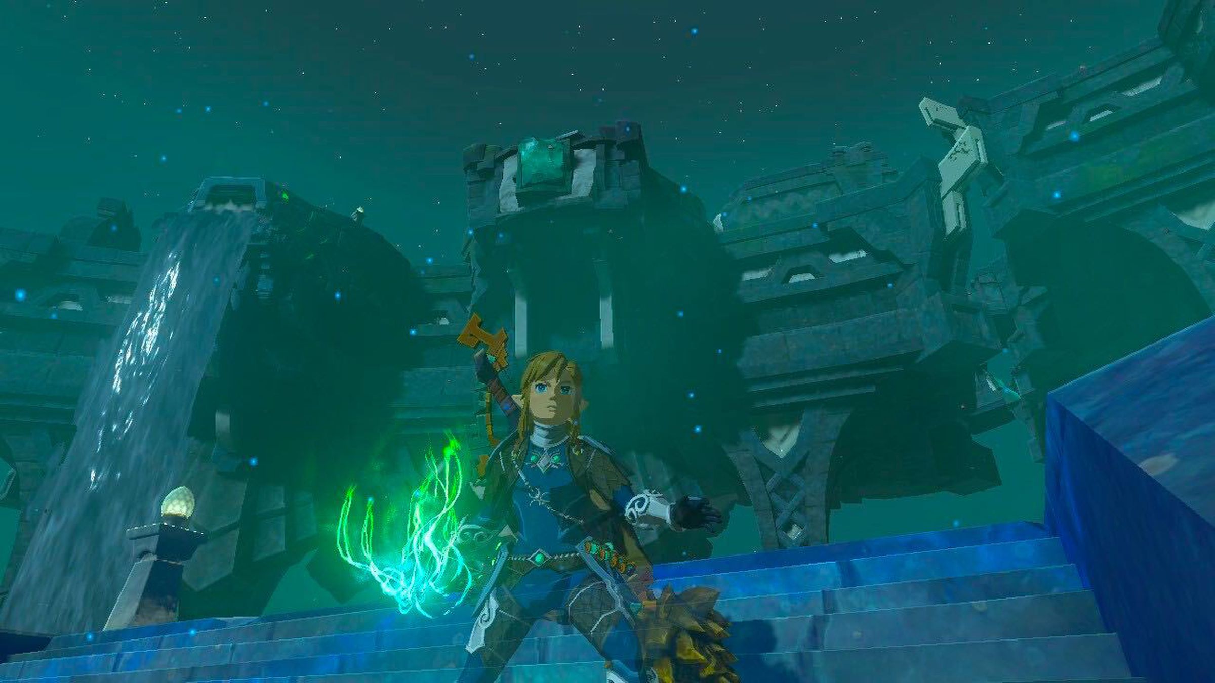 Link using the Fuse ability.