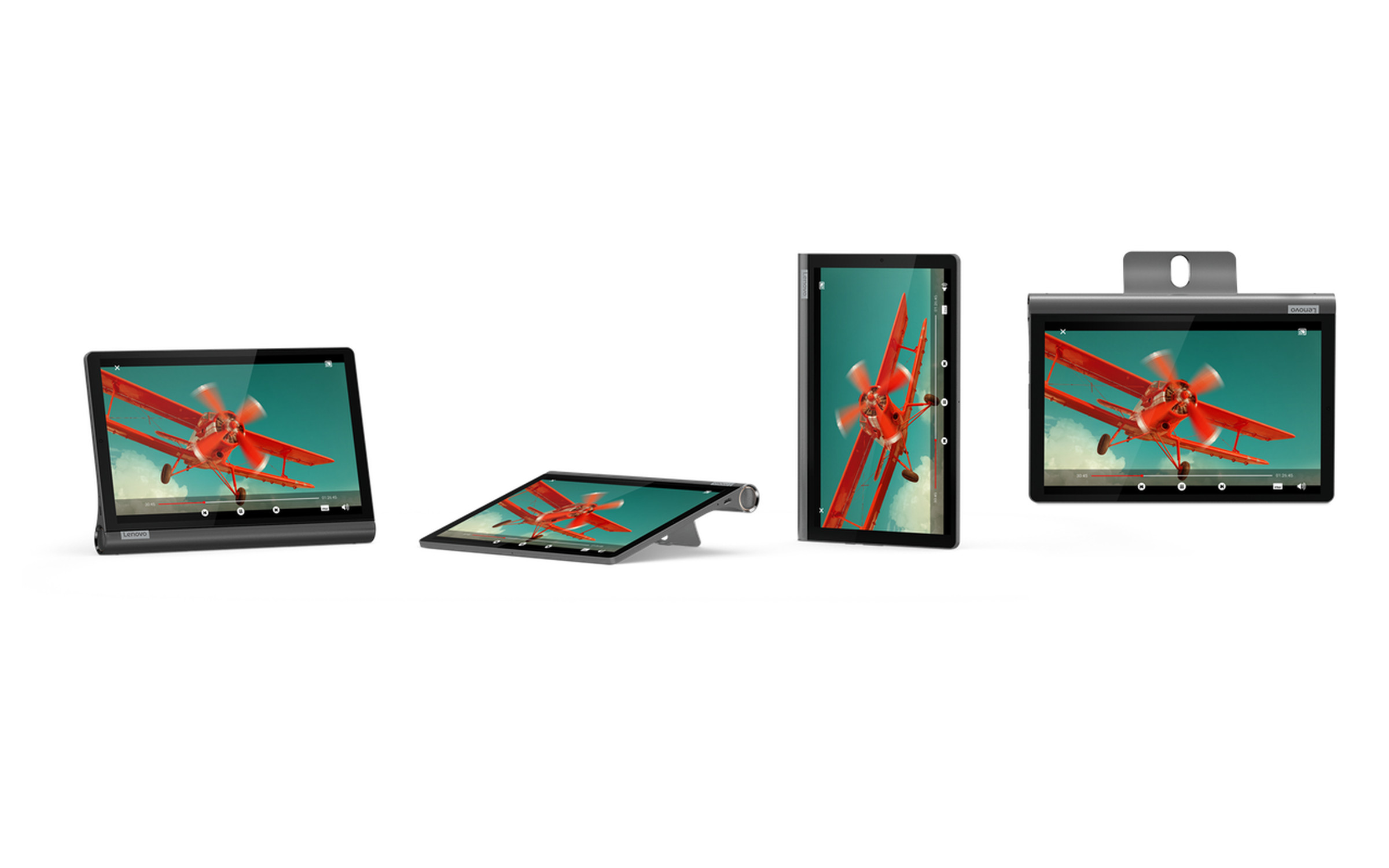 The Yoga Smart Tab’s many possible stand options