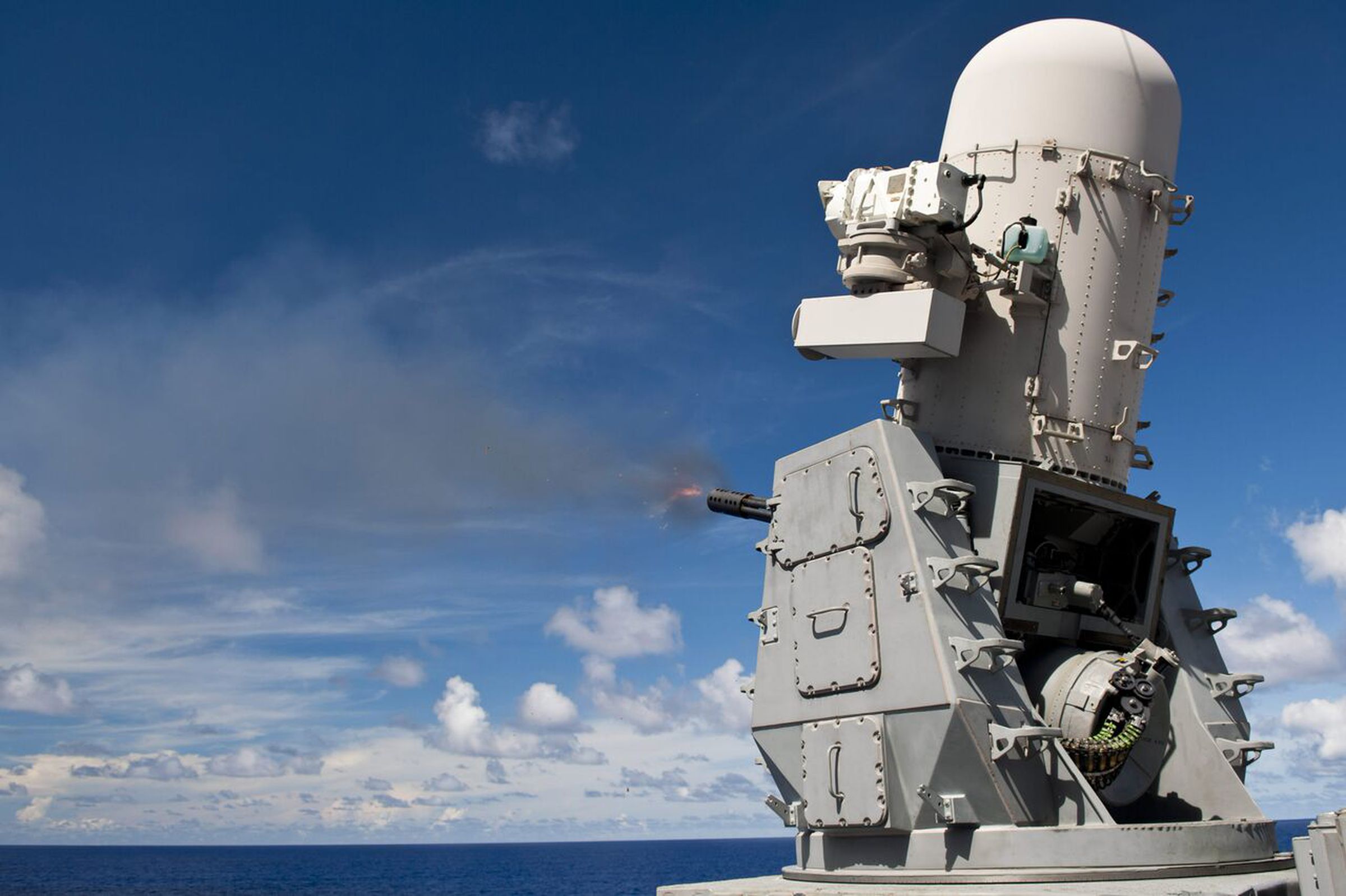 Semi-autonomous weapon systems like this Raytheon Phalanx CIWS turret are already in use.